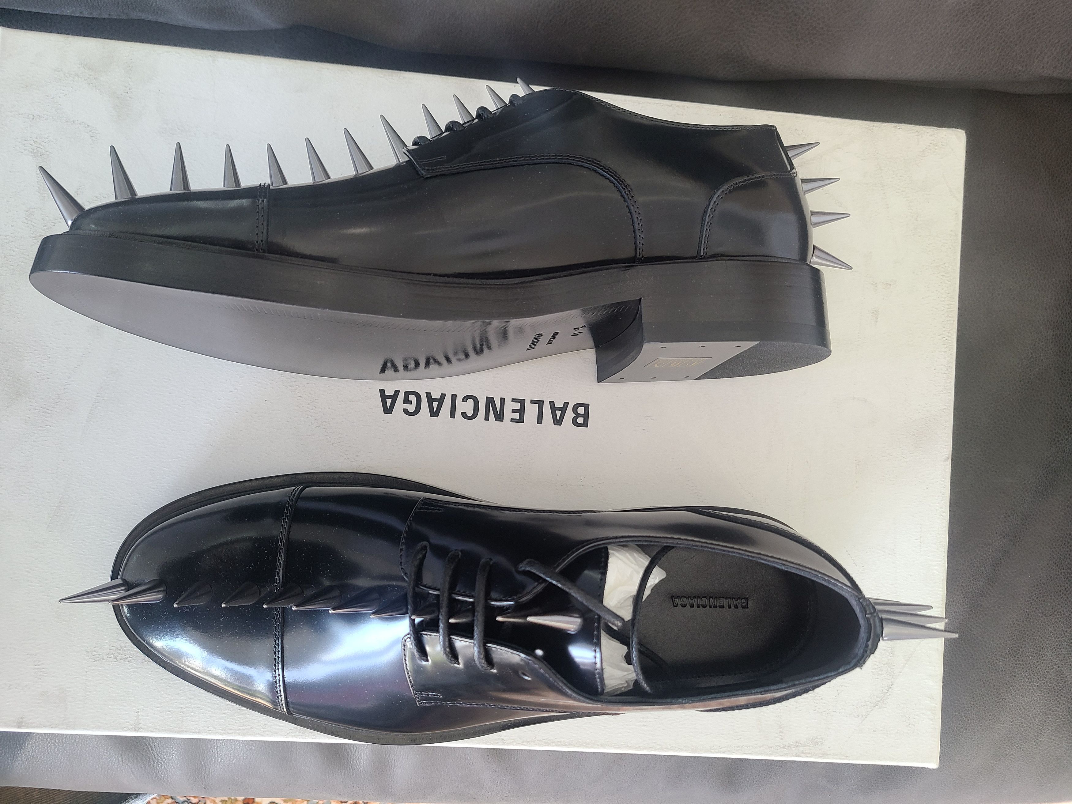 Balenciaga derby boots clearance