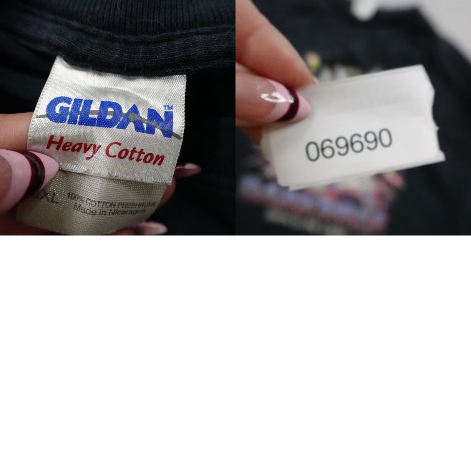 Gildan VINTAGE Gildan Heavy Cotton T-Shirt Mens 3XL Black Breaking Thru Darkness Jesus Is Light 90s Shirt Size US XXL / EU 58 / 5 - 9 Thumbnail