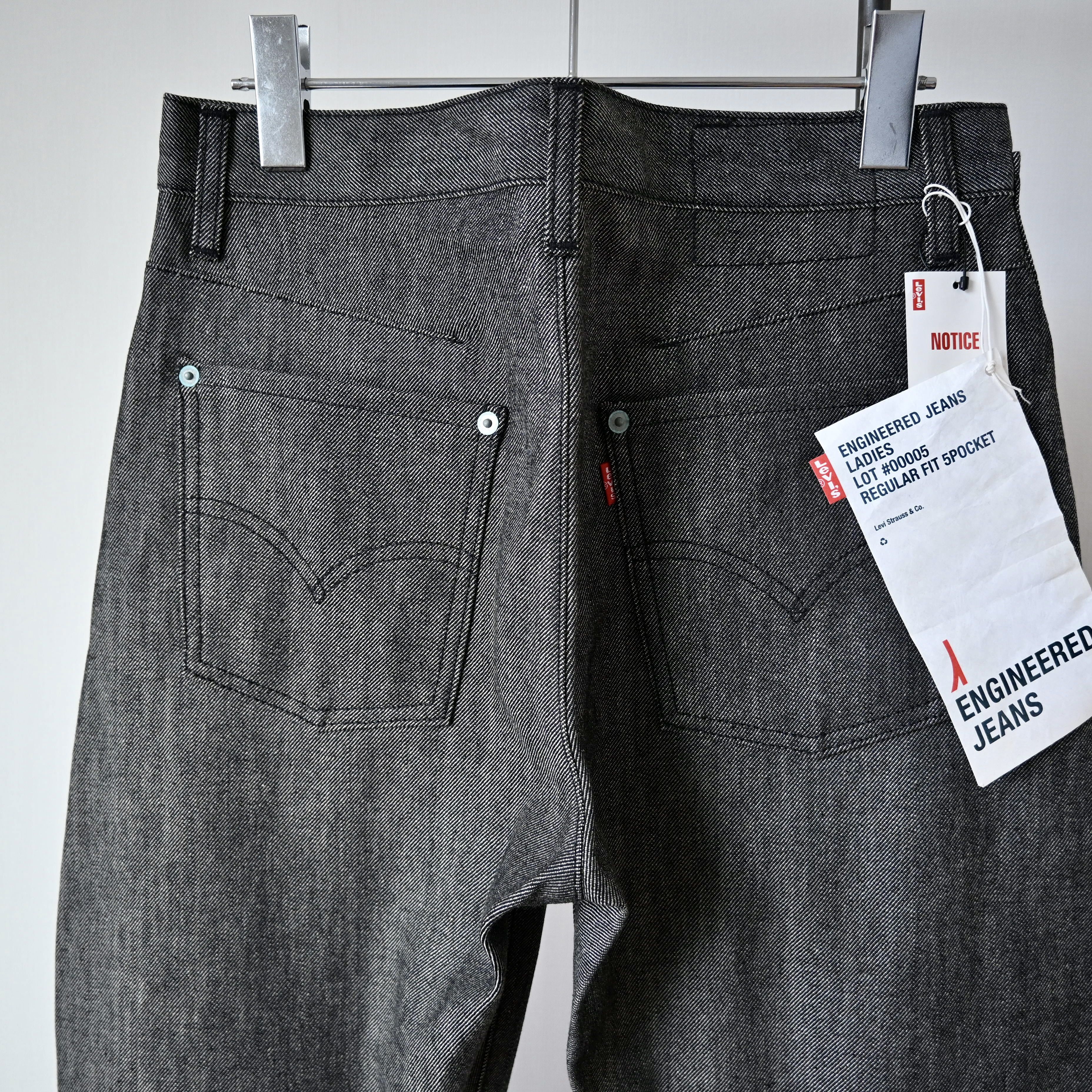 Levi's DEADSTOCK 2000s Levi's ENGINEERED JEANS "REGULAR FIT", black Size 31" - 9 Thumbnail