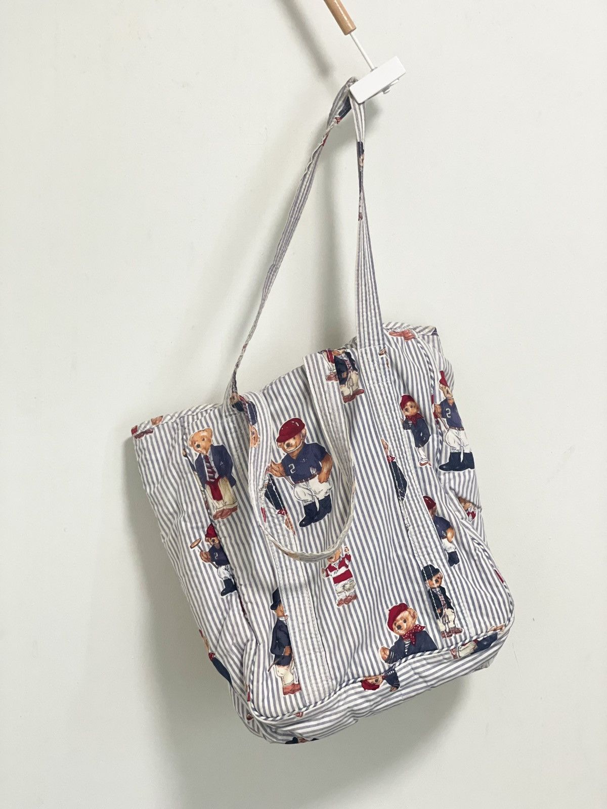 【希少レア】Vintage Ralph Lauren Polo Bear Bag Polo Ralph Lauren Bear Tote Bag | Grailed