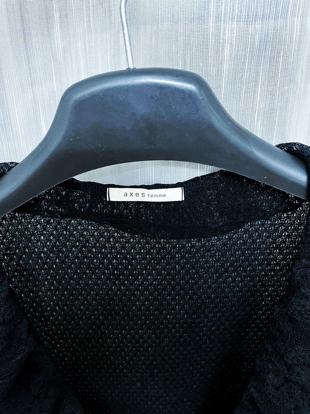 LIZ LISA Axes Femme black lace mesh cardigan 🖤🥀 Size ONE SIZE - 6 Thumbnail
