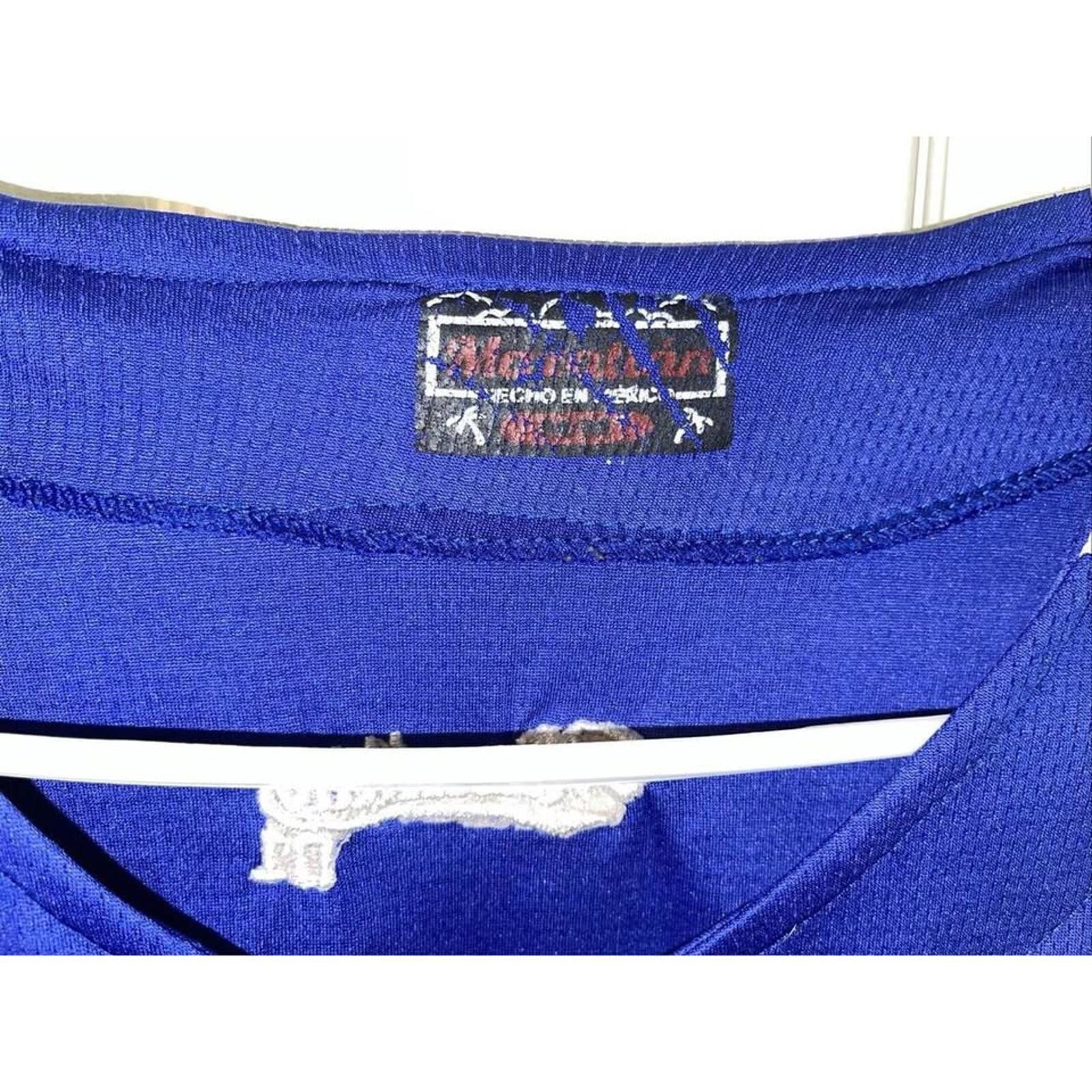 Other Vintage Mazatlán Baseball Jersey - Blue & Gray - Size Adjust Size US M / EU 48-50 / 2 - 3 Thumbnail