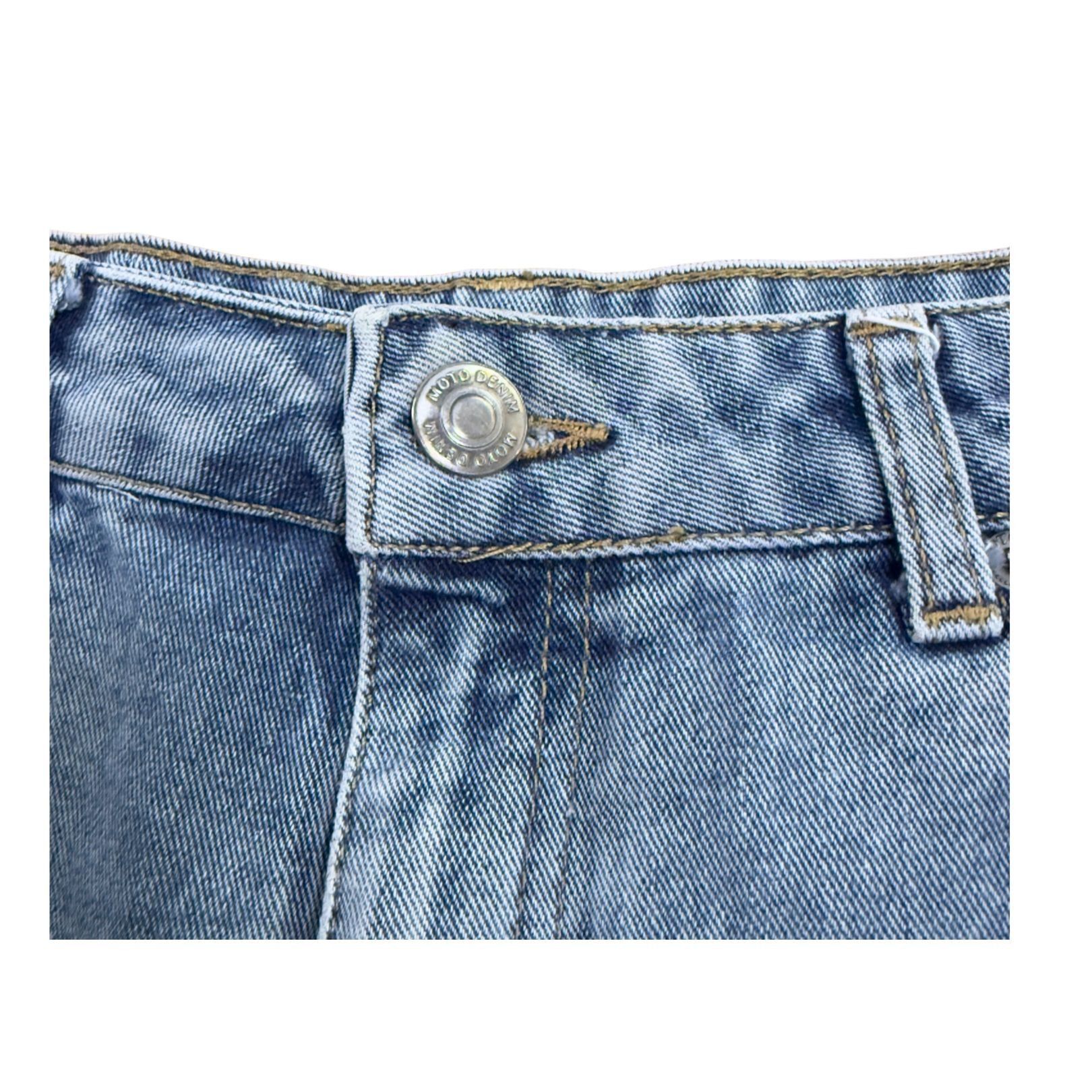 Topshop Topshop Moto Denim Shorts Size W30 Cotton Highwaisted Cutoff Size 30" / US 8 / IT 44 - 4 Thumbnail