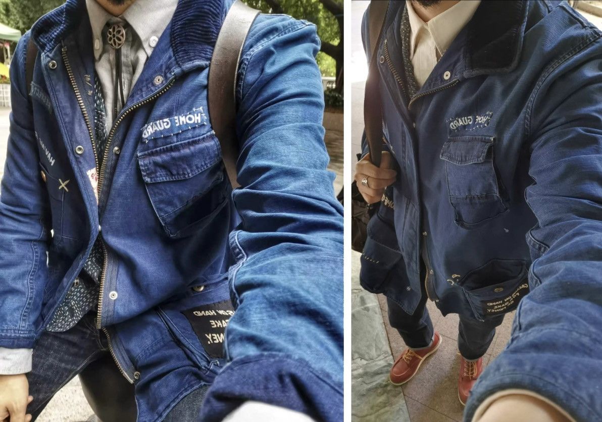 Porter Classic Porter Classic M65 Jacket Boro/Indigo Size US S / EU 44-46 / 1 - 3 Thumbnail