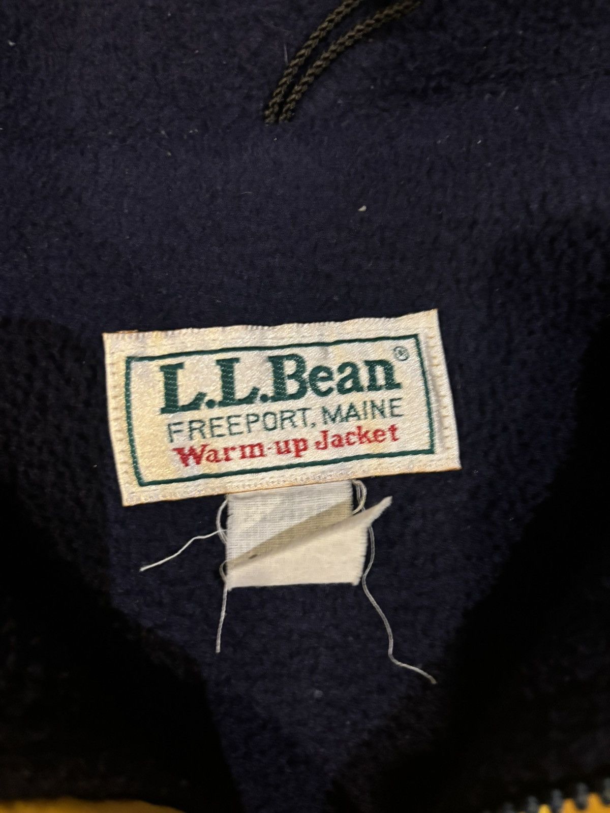 L.L. Bean Vintage 1980s Yellow LLBean Fleece Inlined Zip Up Jacket Size US XL / EU 56 / 4 - 6 Thumbnail