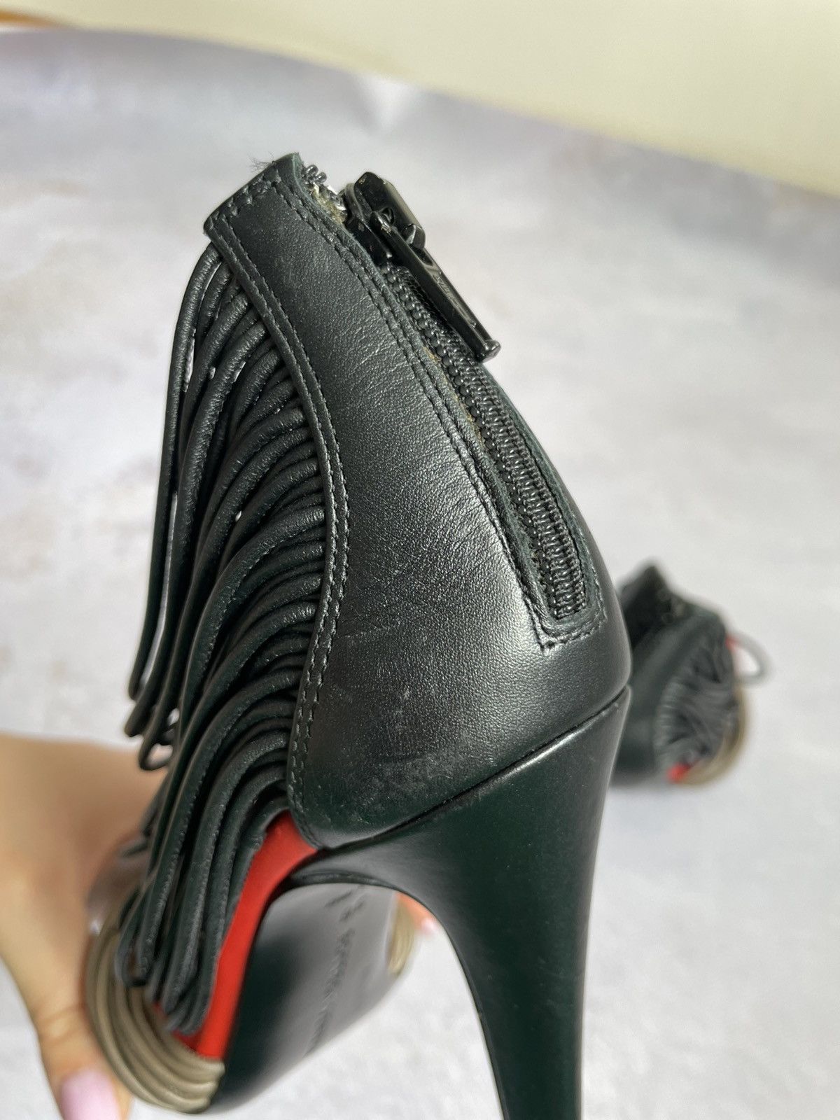 Bottega Veneta Bottega Veneta Strappy Leather Heels Vintage Size US 6 / IT 36 - 10 Thumbnail