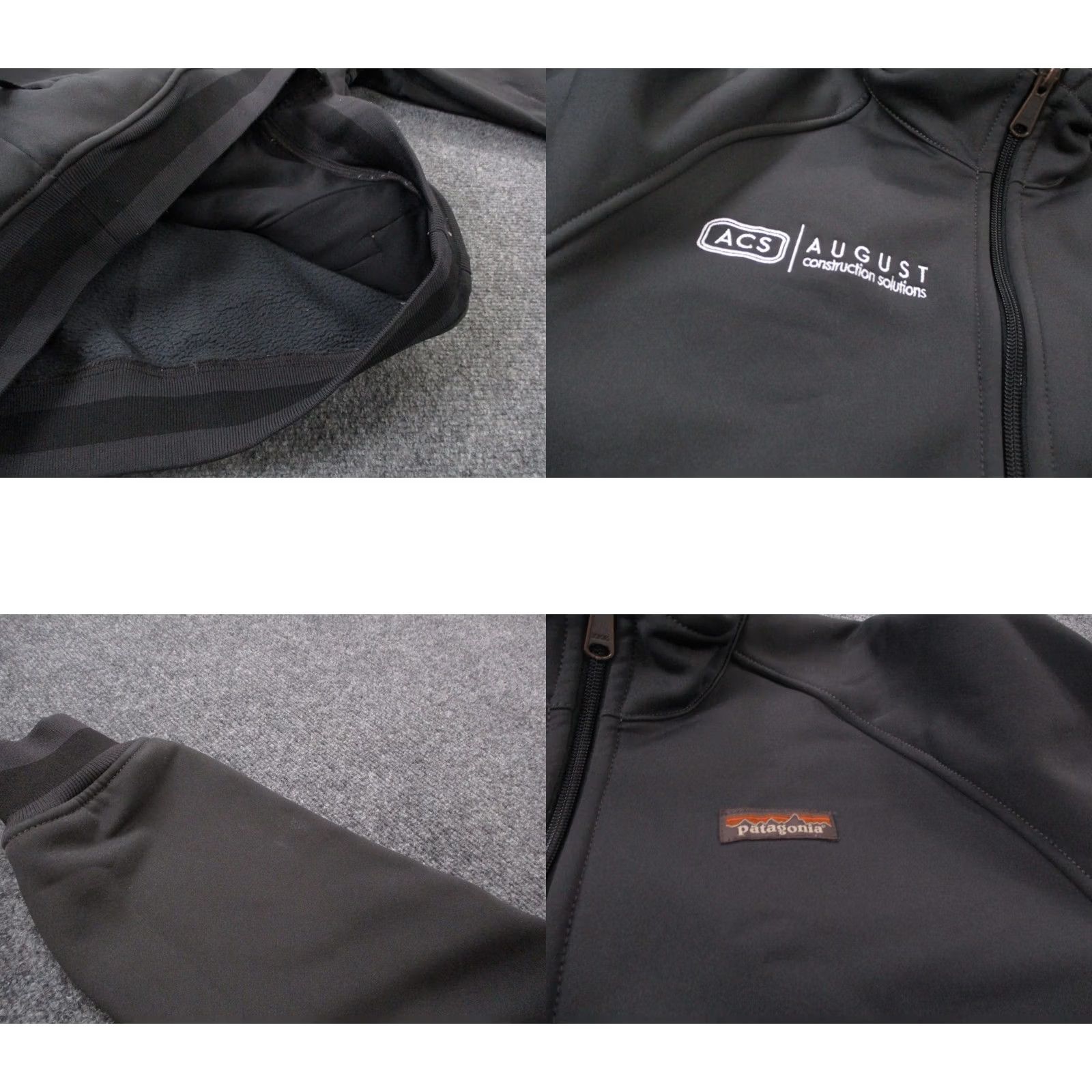 Patagonia Patagonia Jacket Mens M Softshell Lined Windbreaker Outdoor Hiking Camping Synchilla Logo Zip Pockets Grey Regular Size US M / EU 48-50 / 2 - 8 Thumbnail