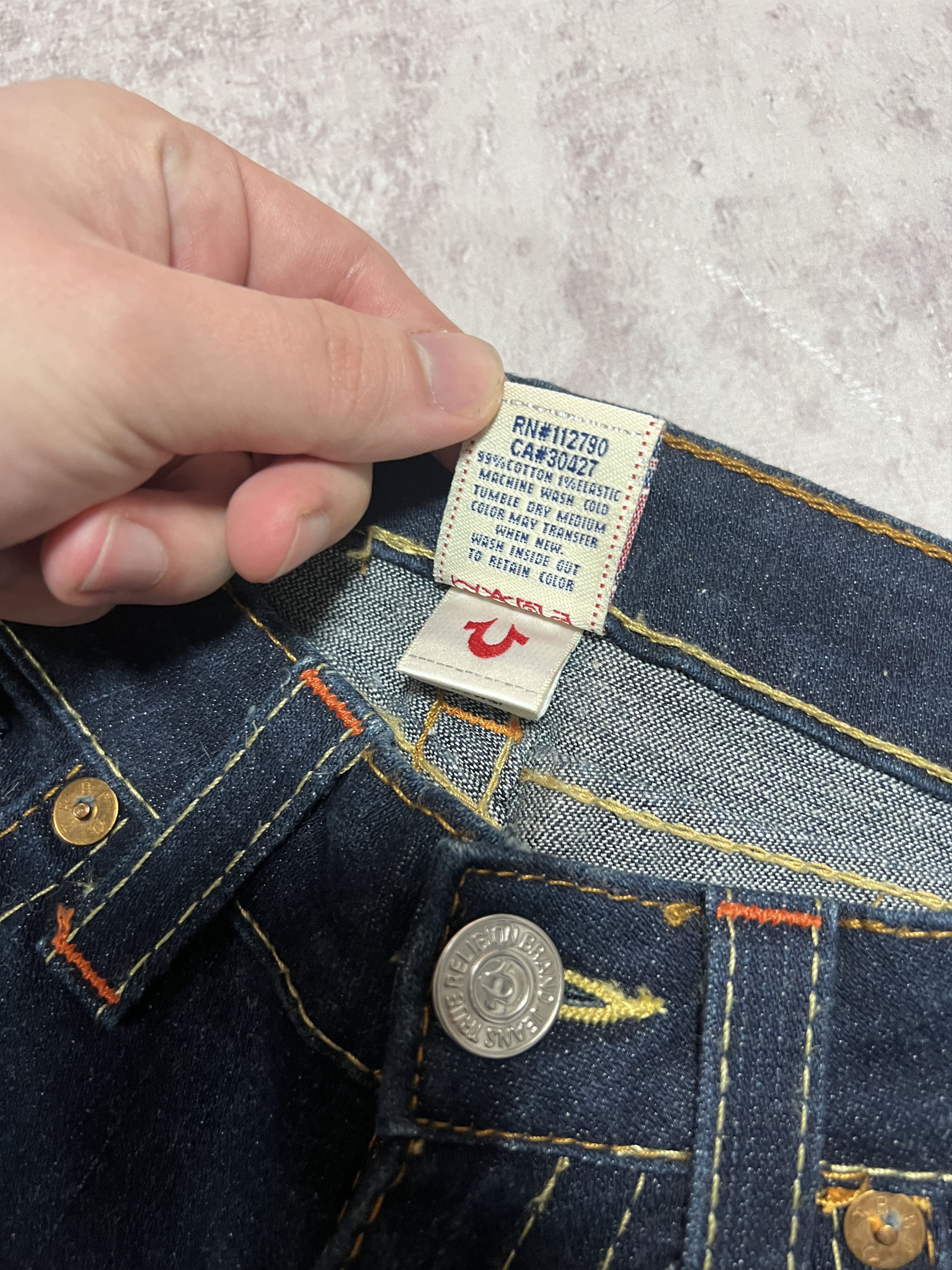 True Religion True Religion Y2K Vintage Billy denim jeans size 28 Size 28" / US 6 / IT 42 - 10 Thumbnail