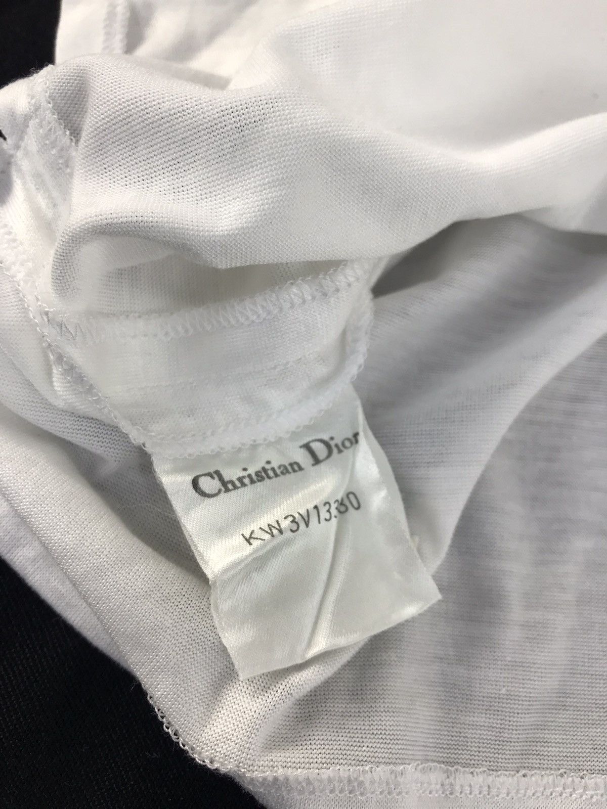 Christian Dior Monsieur Vintage 90s Christian Dior White Inner Thin Tee Unisex Wear Size US S / EU 44-46 / 1 - 7 Thumbnail
