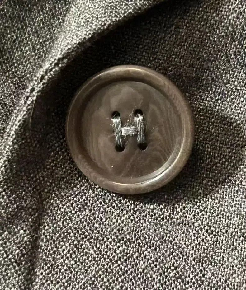 Hermes Hermes Cashmere Gray H-Button Jacket Size S / US 4 / IT 40 - 5 Thumbnail