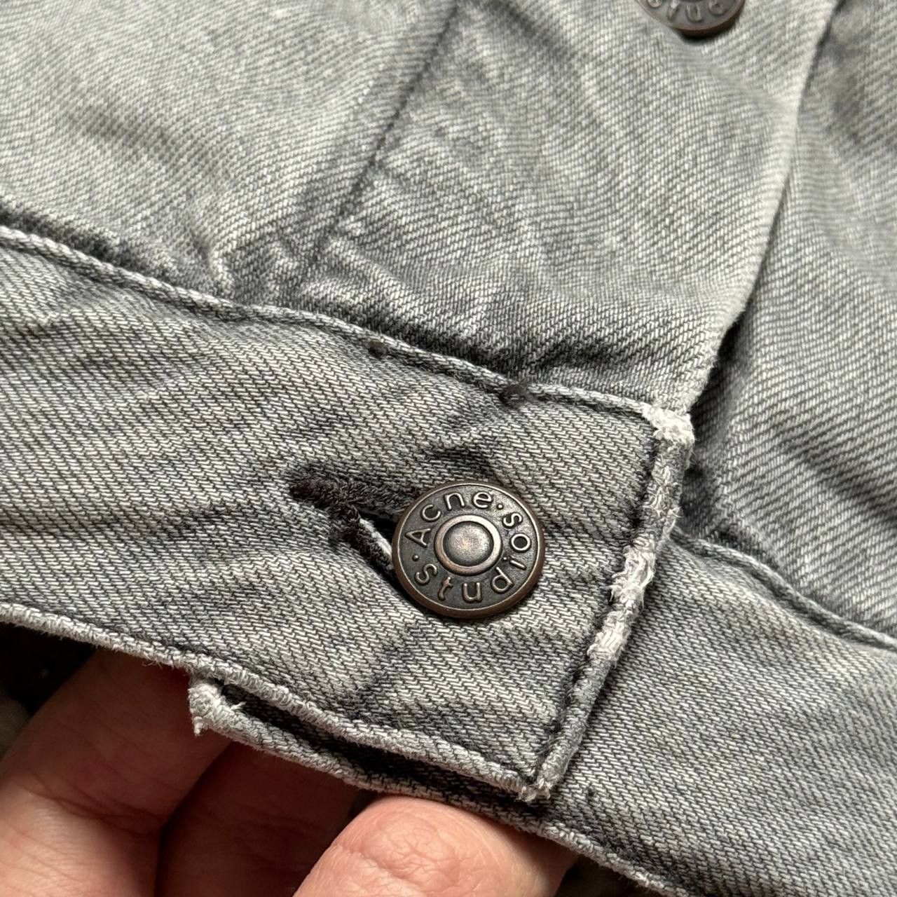 Acne Studios Acne Studios Stone Washed Denim Trucker Jacket Size US S / EU 44-46 / 1 - 8 Thumbnail