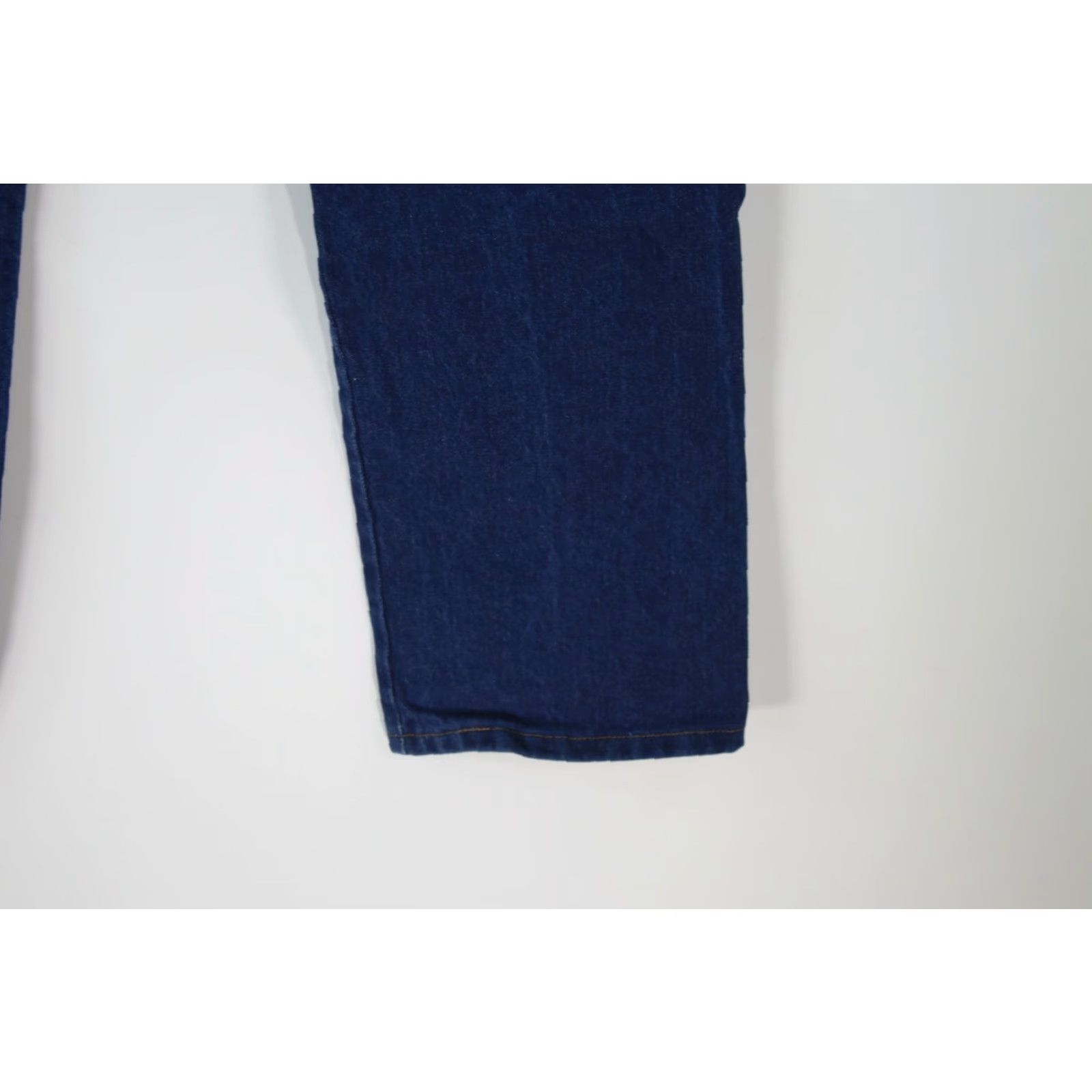 Wrangler Wrangler Mens Denim Jeans 33X30 Solid Regular Fit High Rise Straight Blue Size US 33 - 6 Thumbnail
