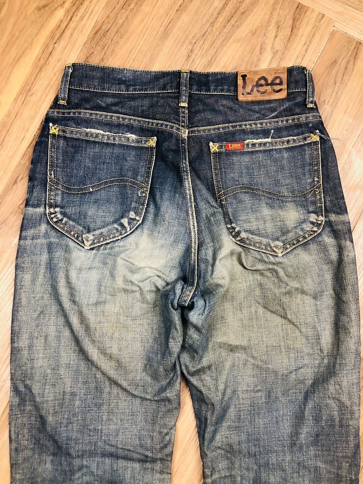 Lee Lee Vintage Flare Jeans High Waist Distressed (37) Size US 30 / EU 46 - 16 Thumbnail