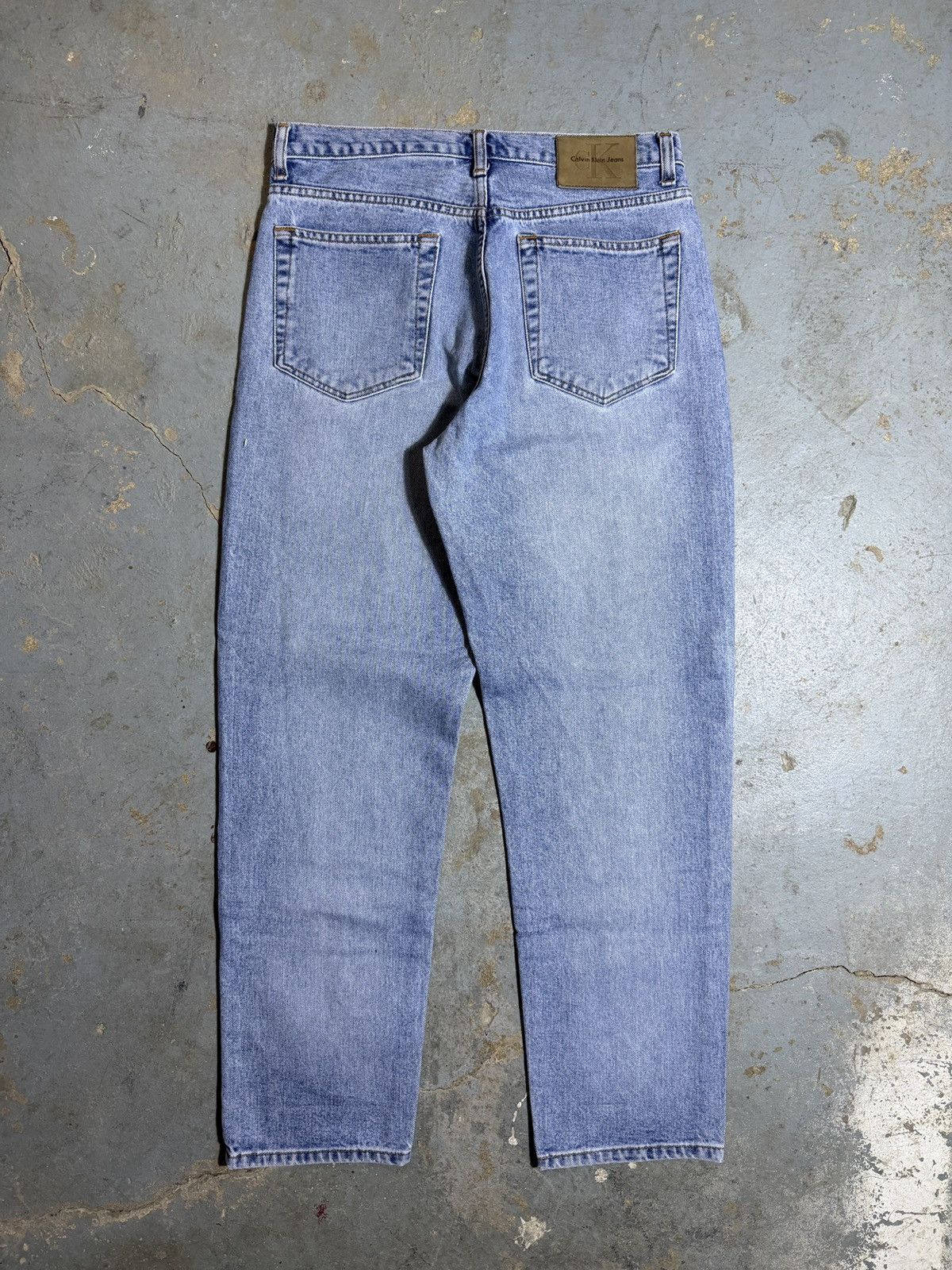 Calvin Klein Vintage Calvin Klein light denim jeans Size US 30 / EU 46 - 6 Thumbnail