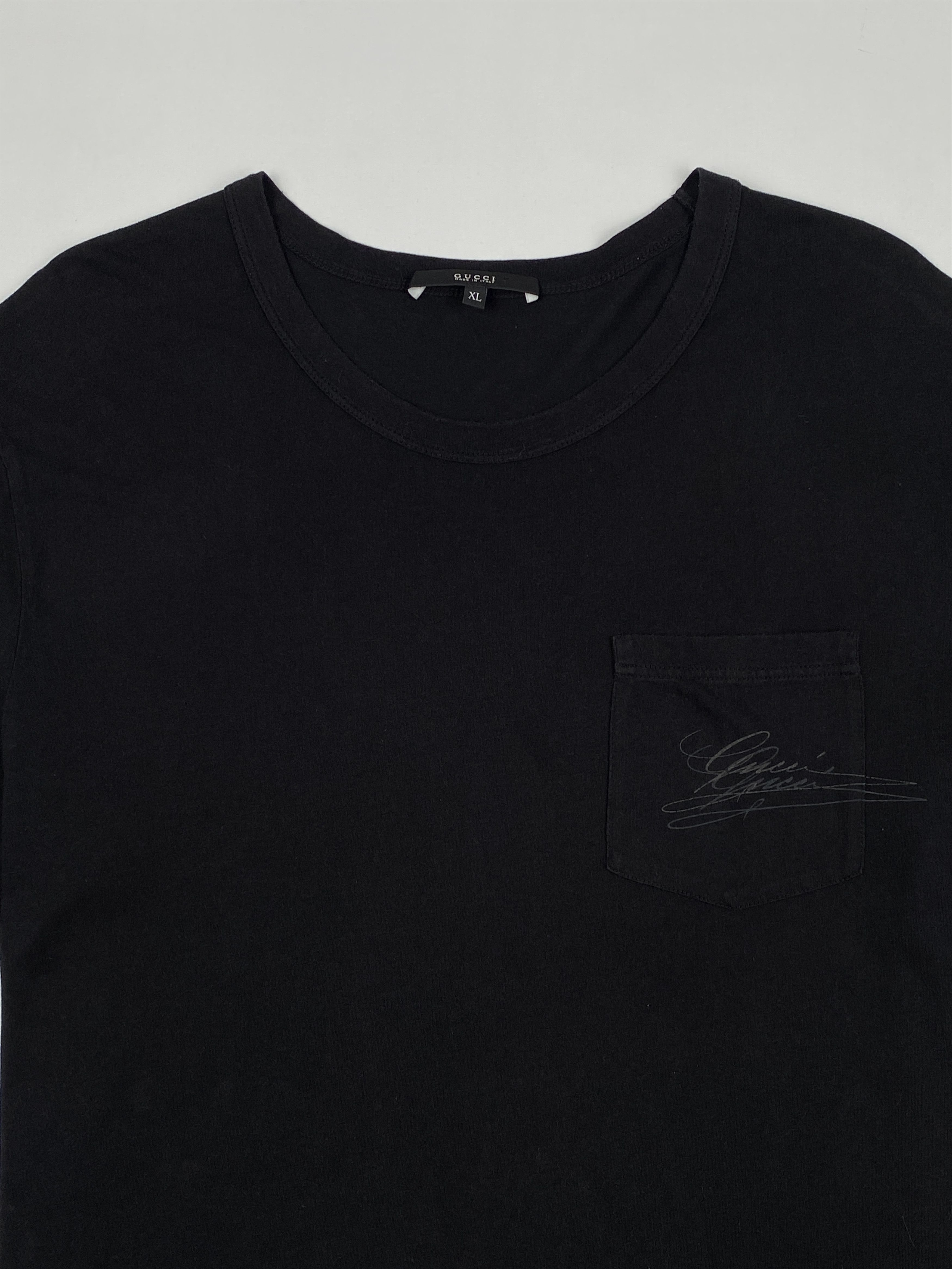 Gucci Signature Logo Pocket T-Shirt Size US XL / EU 56 / 4 - 3 Thumbnail