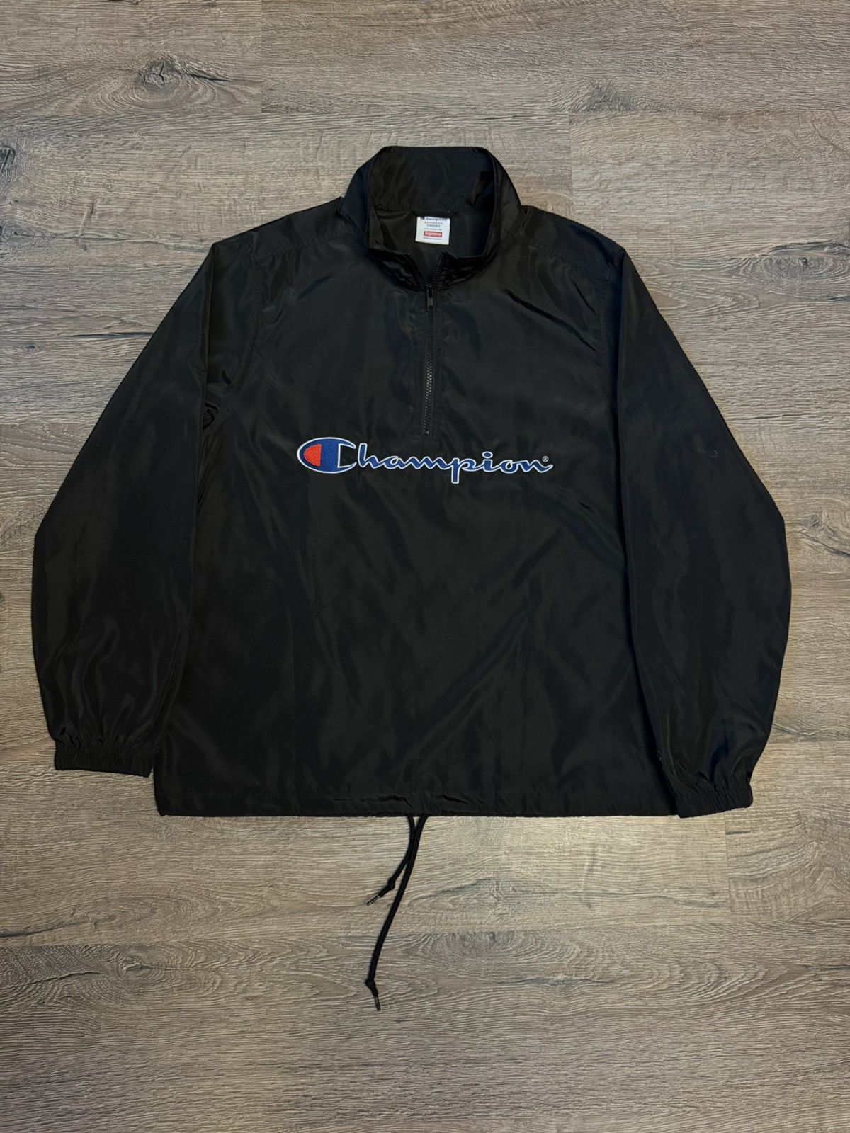 Champion × Supreme Supreme x Champion SS17 Half Zip Pullover Jacket Size US M / EU 48-50 / 2 - 2 Thumbnail