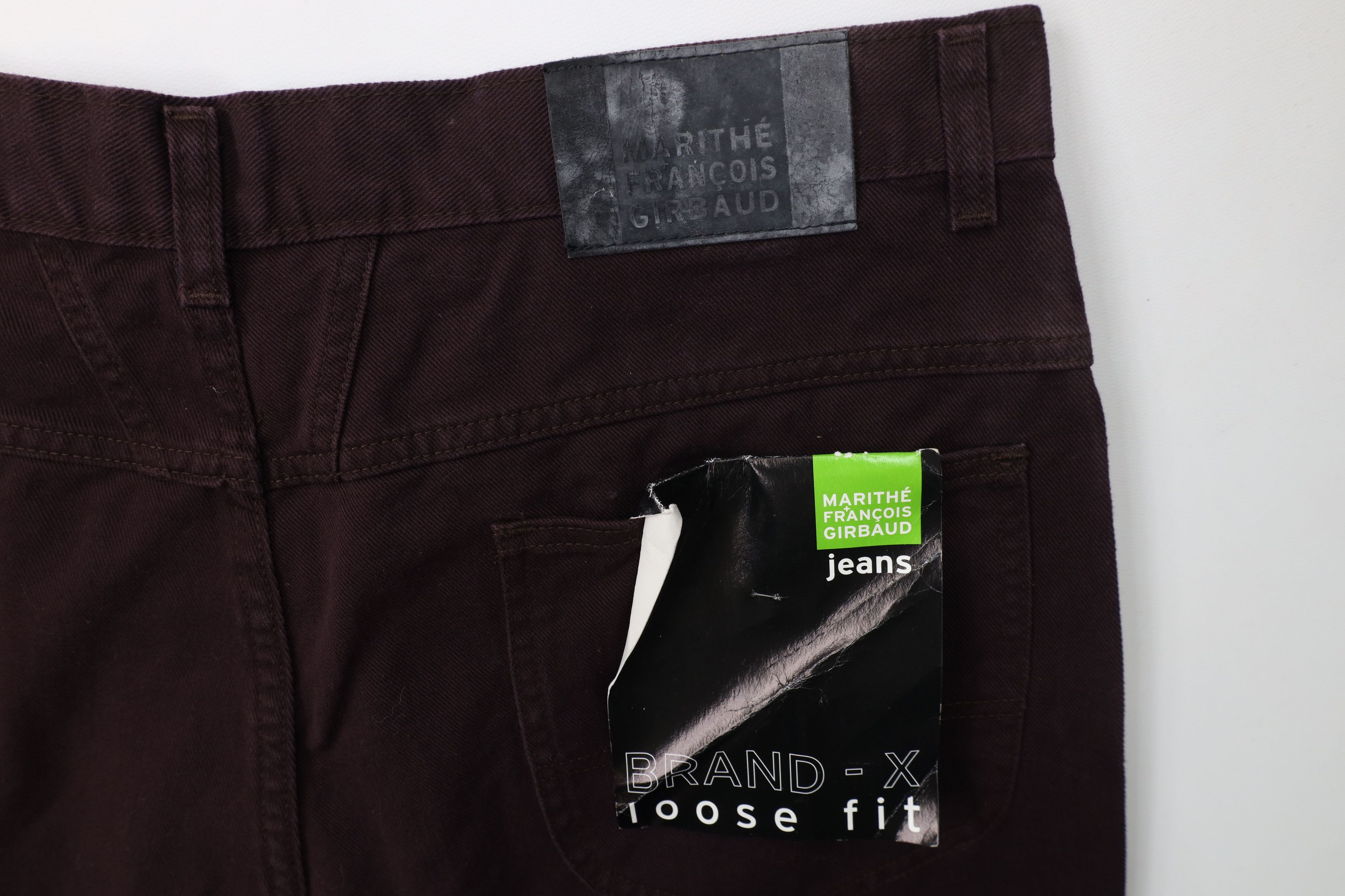 Marithe + Francois Girbaud Deadstock Vintage 90s Marithe Francois Girbaud Jeans Size US 38 / EU 54 - 14 Thumbnail