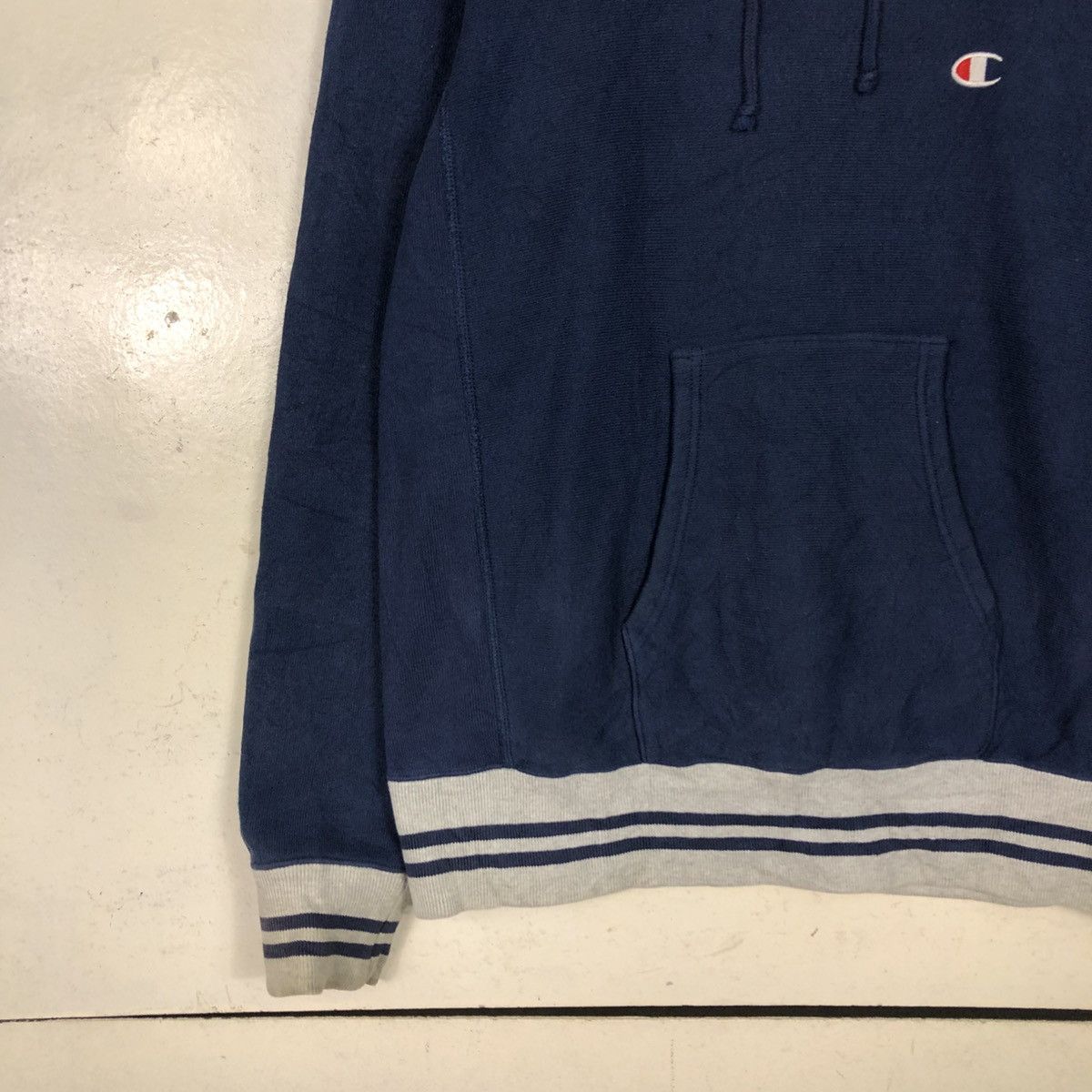 Vintage 📌Vintage Hoodie Pull Over Champion Reverse Wave Size US M / EU 48-50 / 2 - 6 Thumbnail