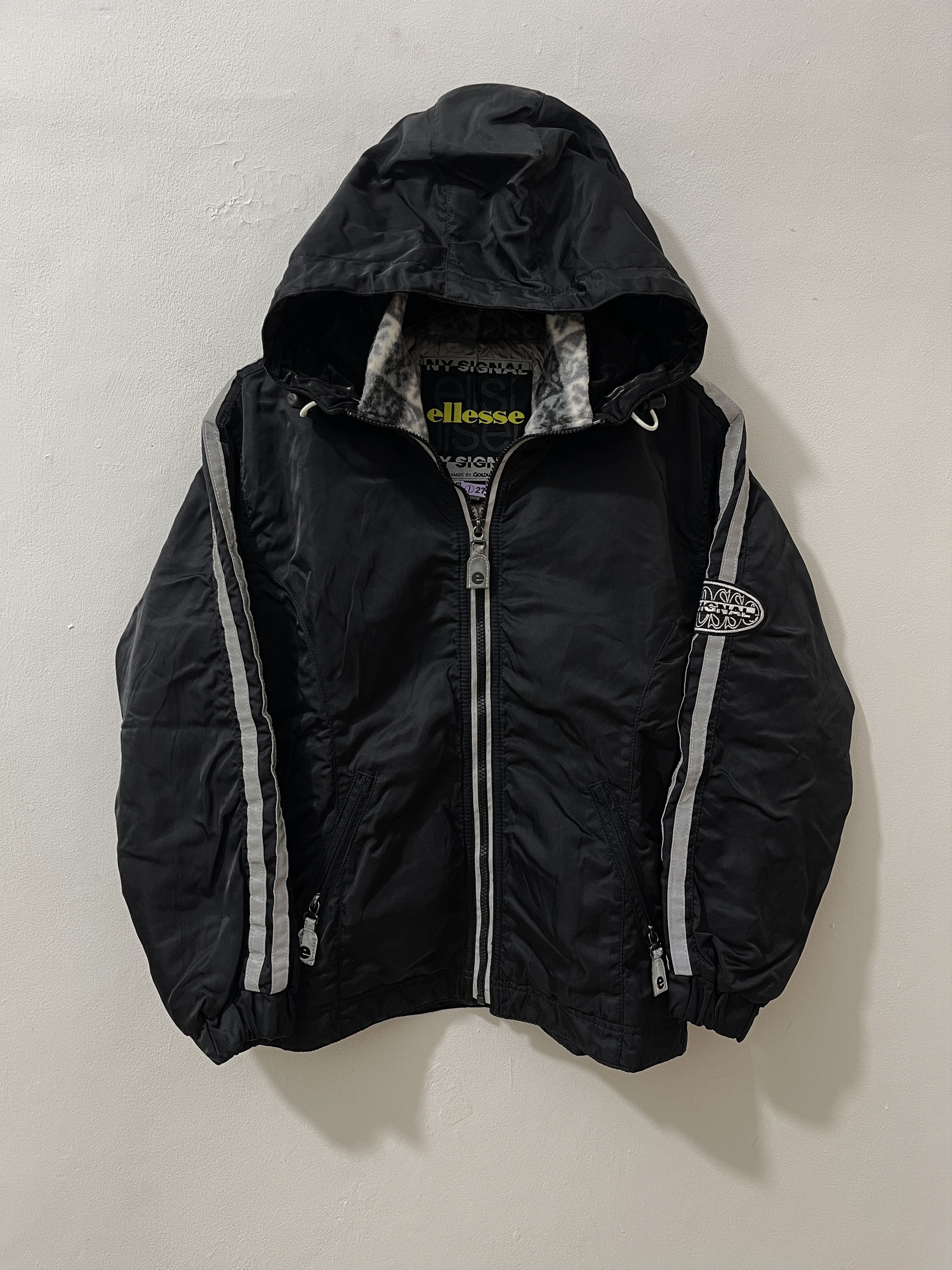 Ellesse × Goldwin Vintage 2000s Ellesse NY Signal Y2k Outdoor Hoodie Jacket Size US M / EU 48-50 / 2 - 1 Thumbnail