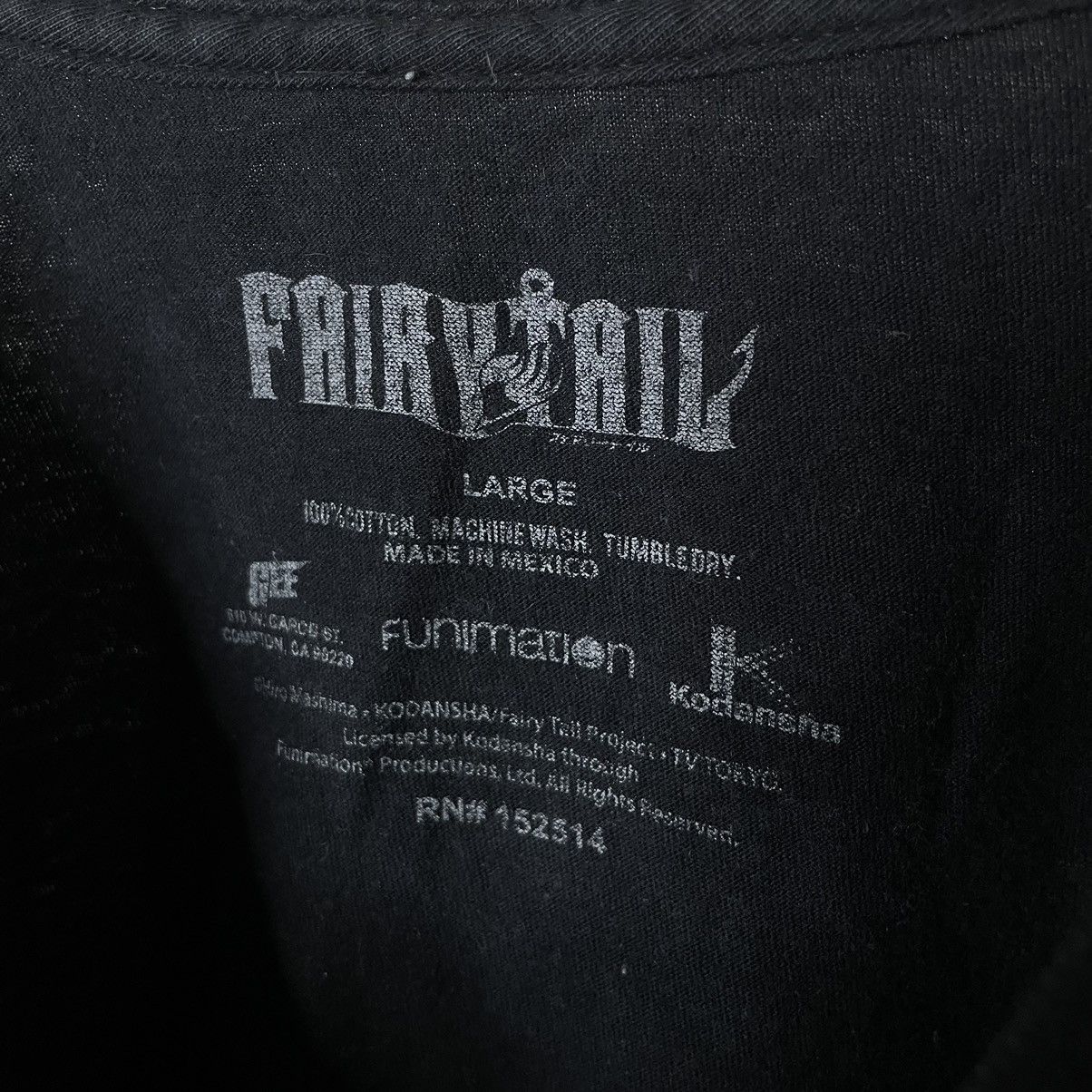 Anime × Japanese Brand × Vintage Vintage 2009 Anime Fairy Tail Japanese Manga Series T Shirt Size US L / EU 52-54 / 3 - 3 Thumbnail