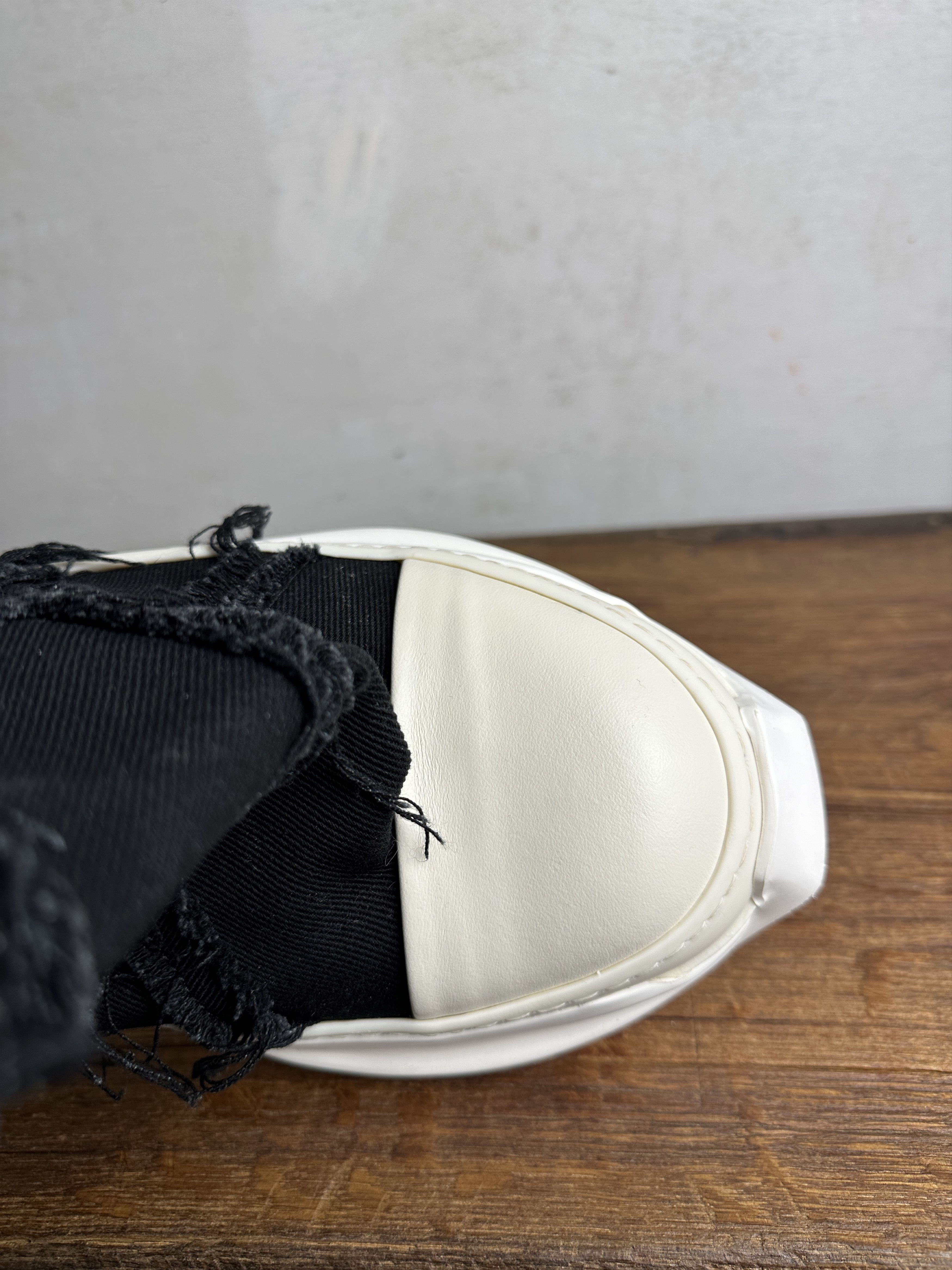 Rick Owens Rick Owens DRKSHDW Slashed Fogachine high-top Sneakers Size US 11 / EU 44 - 7 Thumbnail