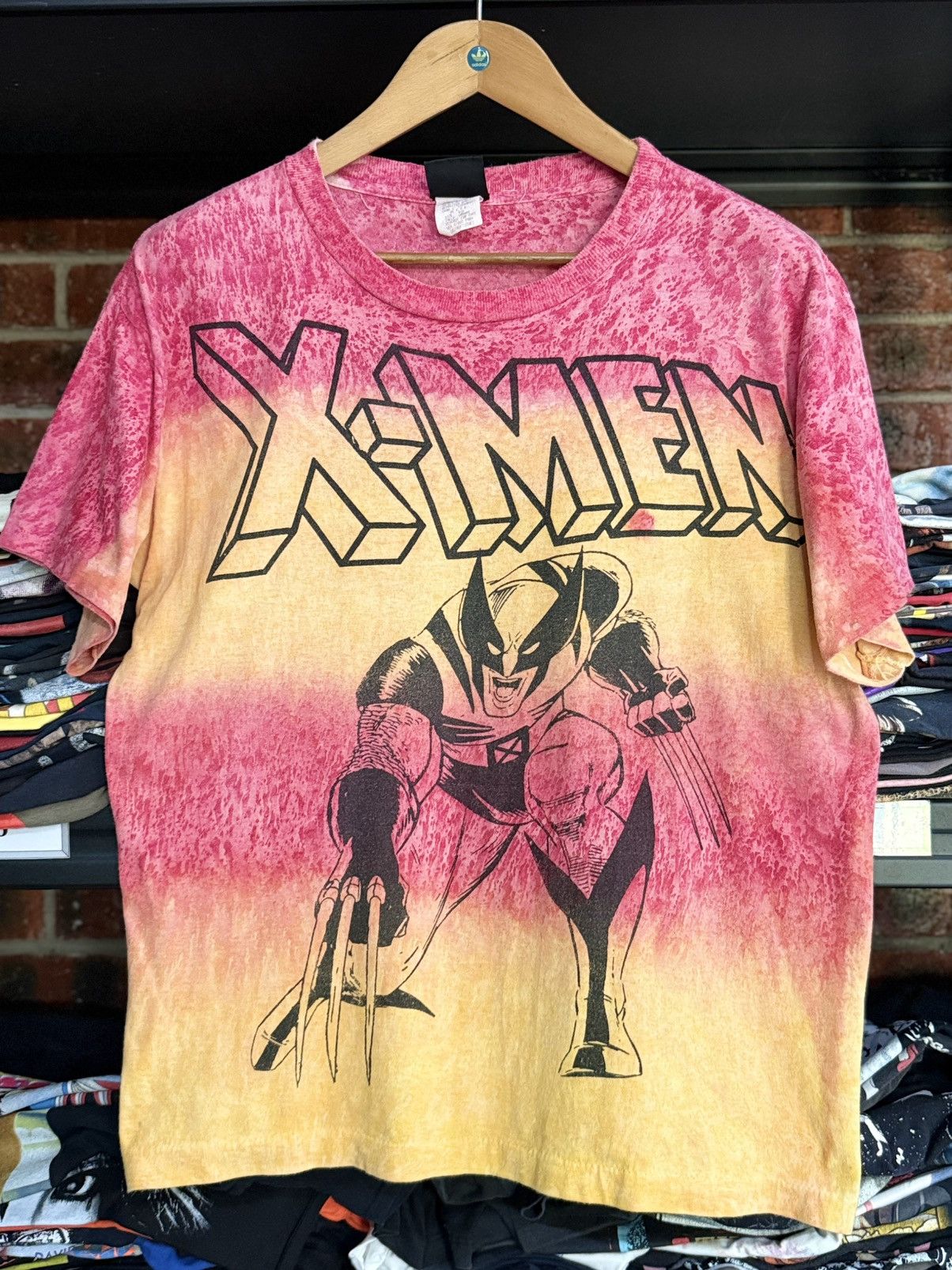 Marvel Comics Vintage 90s X Men Mutant Gear Mirror Print Marvel Comics Tee Size US L / EU 52-54 / 3 - 1 Thumbnail