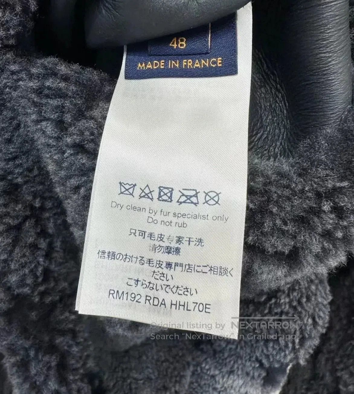 Louis Vuitton Louis Vuitton Embossed Monogram Fur Coat. Size US M / EU 48-50 / 2 - 5 Thumbnail