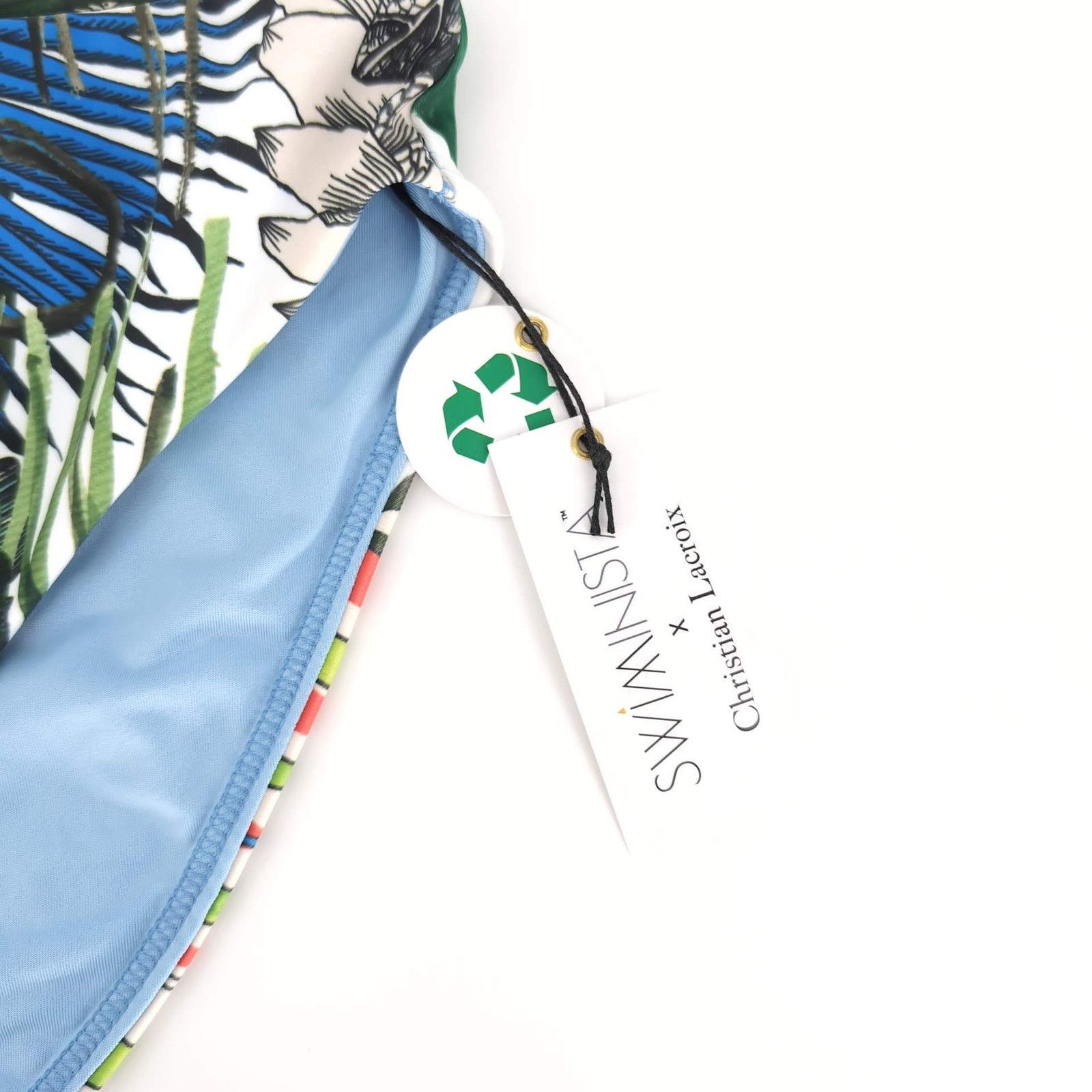Christian Lacroix NWT Christian Lacroix Jardin Exo'Chic Bikini Bottoms -Size M Size ONE SIZE - 9 Thumbnail