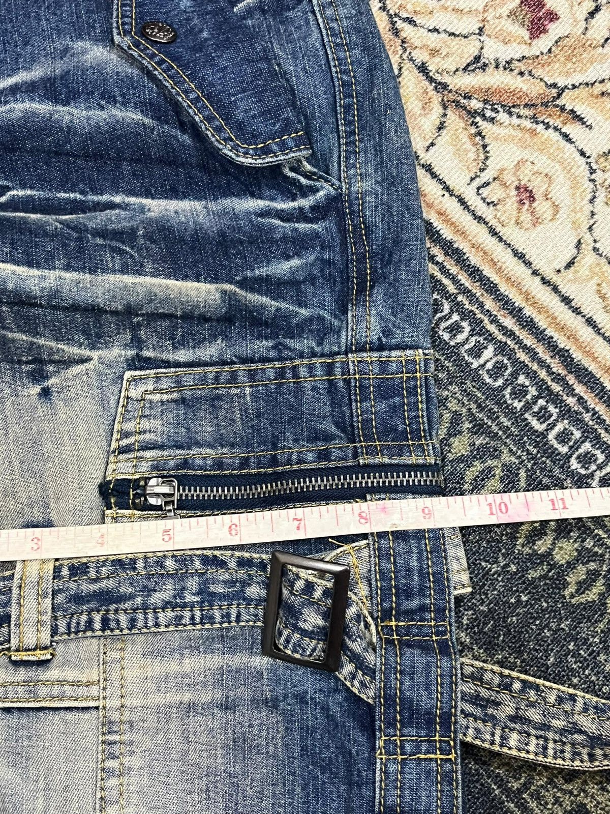 14th Addiction × If Six Was Nine × Seditionaries Bondage Topism Japan Seditionaries Pants Like 14th Addiction Size US 32 / EU 48 - 9 Thumbnail
