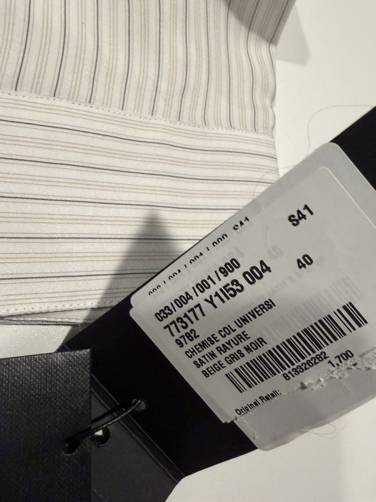 Saint Laurent Paris Saint laurent silk shirt. 40/15.5. $1700 Size US M / EU 48-50 / 2 - 3 Thumbnail