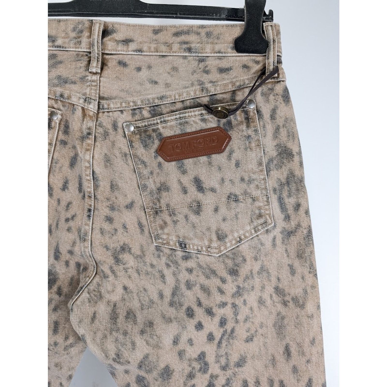 o1rshd1 Denim Pant in Aged Leopard 34