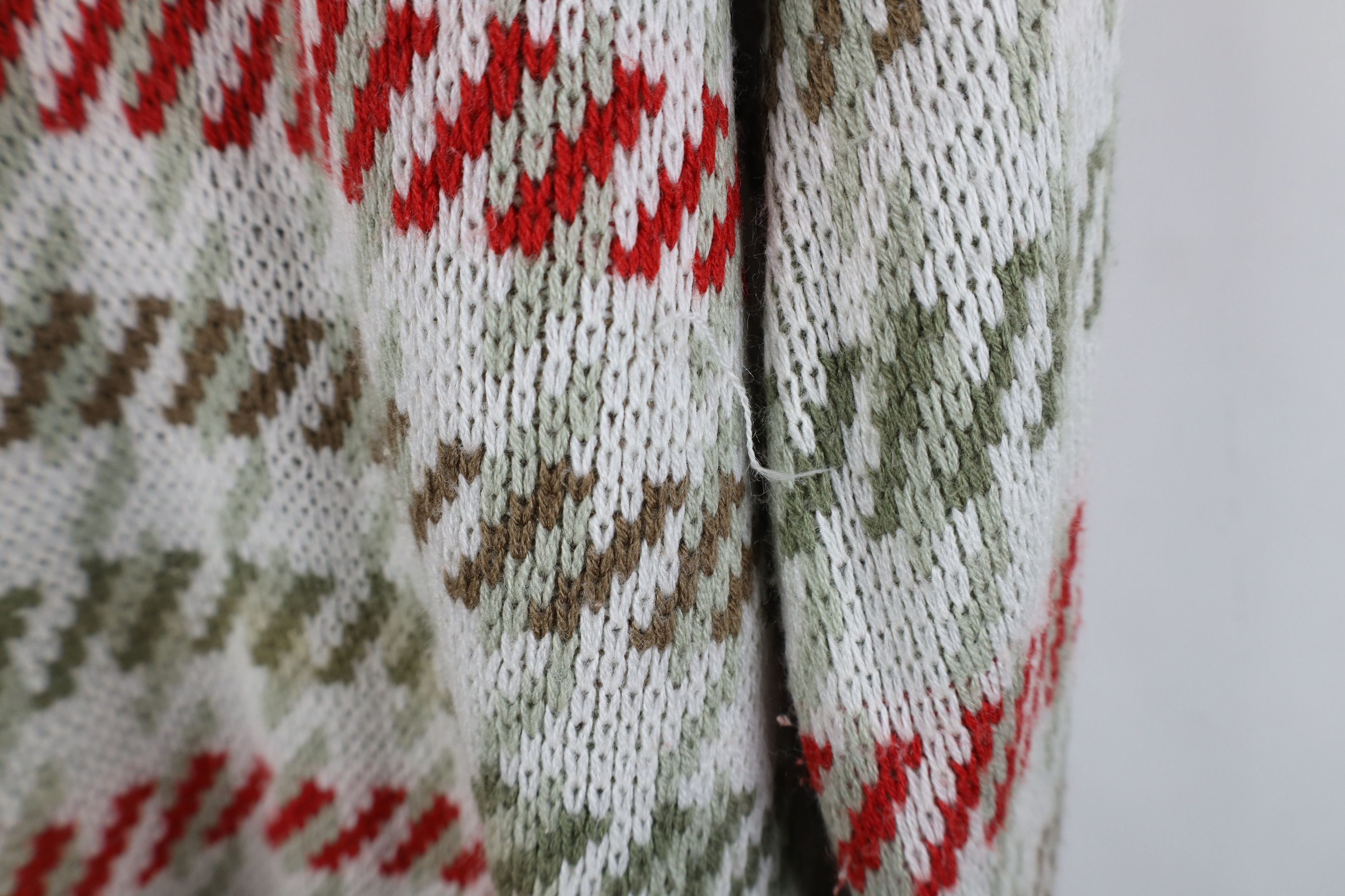 Vintage Vintage 90s Streetwear Striped Knit Cardigan Sweater Size S / US 4 / IT 40 - 8 Thumbnail