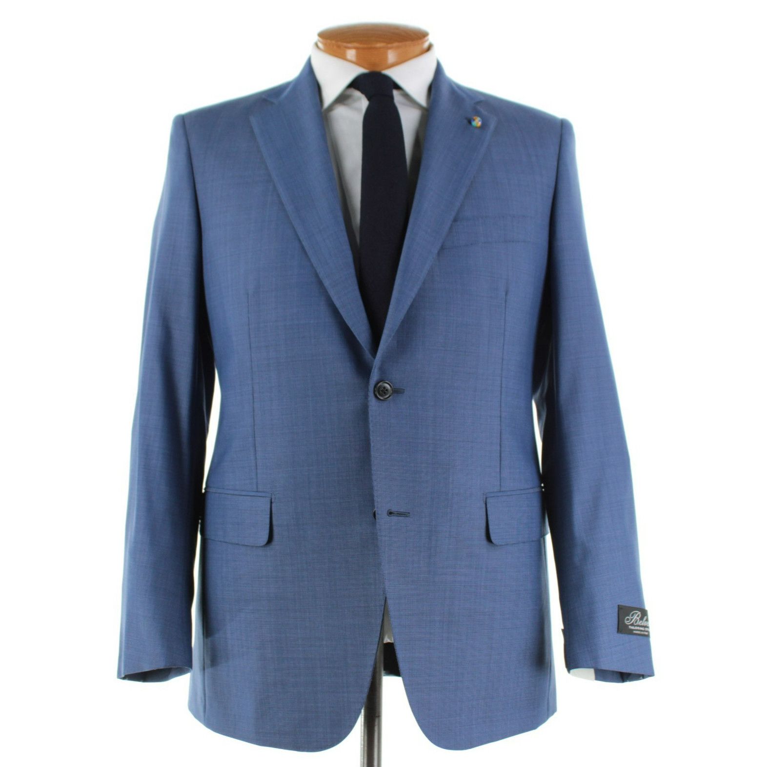 Belvest Belvest Suit Size US 44 Regular in Blue Size 44R - 1 Thumbnail
