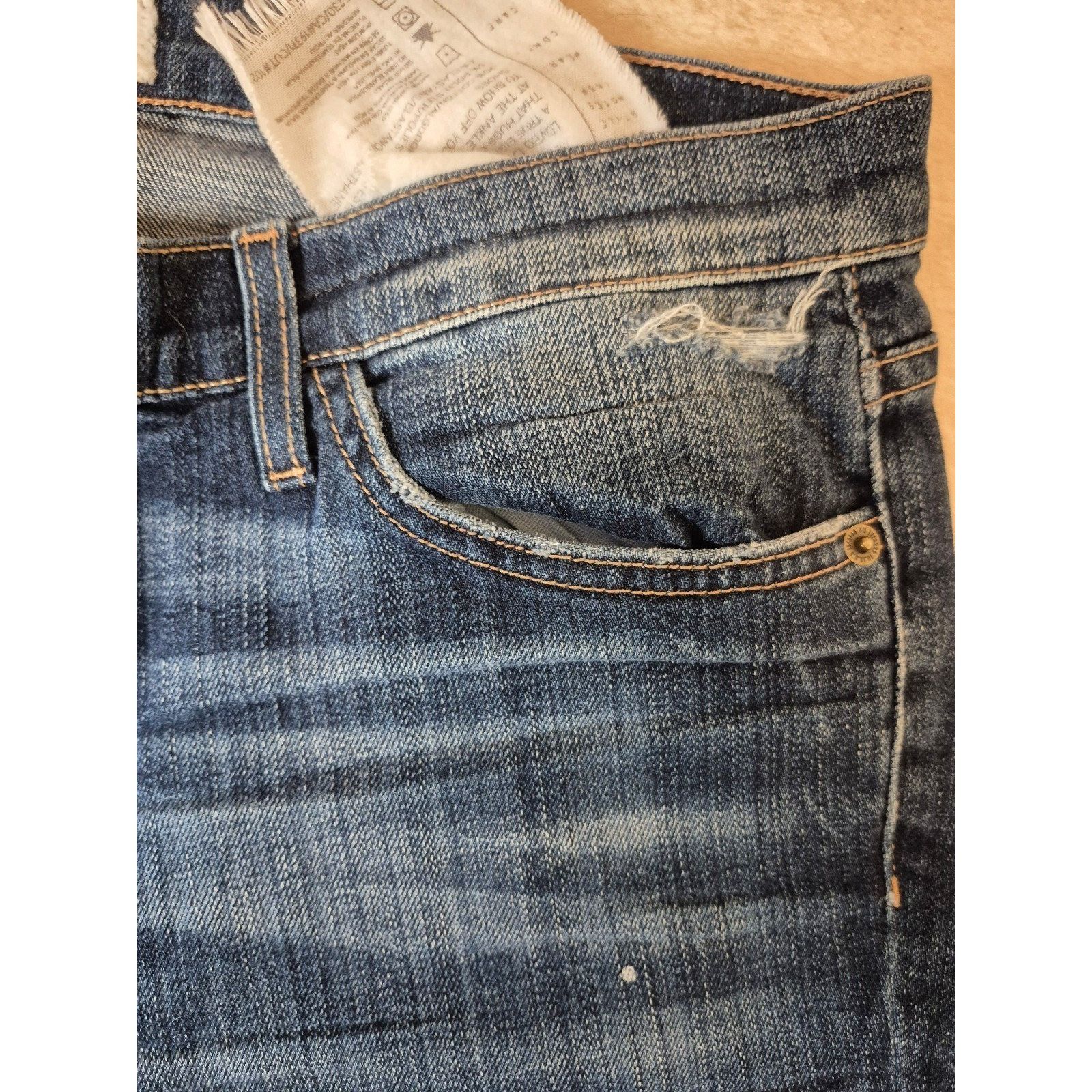 Current/Elliot Current/Elliot The Skinny Distressed Jeans Mid Rise Skinny J Size 30" / US 8 / IT 44 - 4 Thumbnail