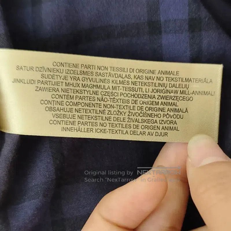 Burberry Burberry Navy Cotton Women's Shirt. Size M / US 6-8 / IT 42-44 - 9 Thumbnail