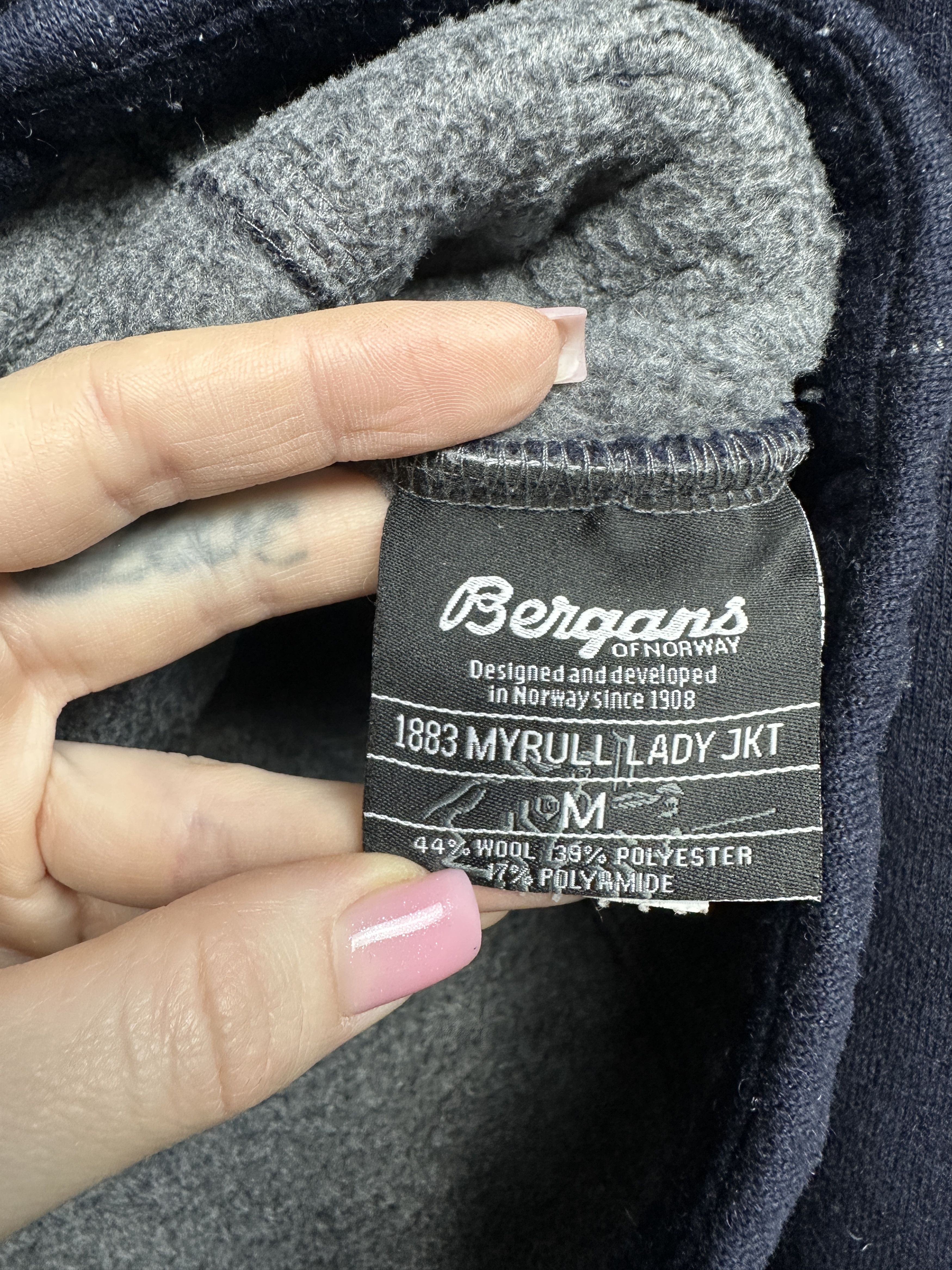 Bergans of Norway Bergans of Norway Womens Wool Myrull Lady Jacket Size M / US 6-8 / IT 42-44 - 6 Thumbnail