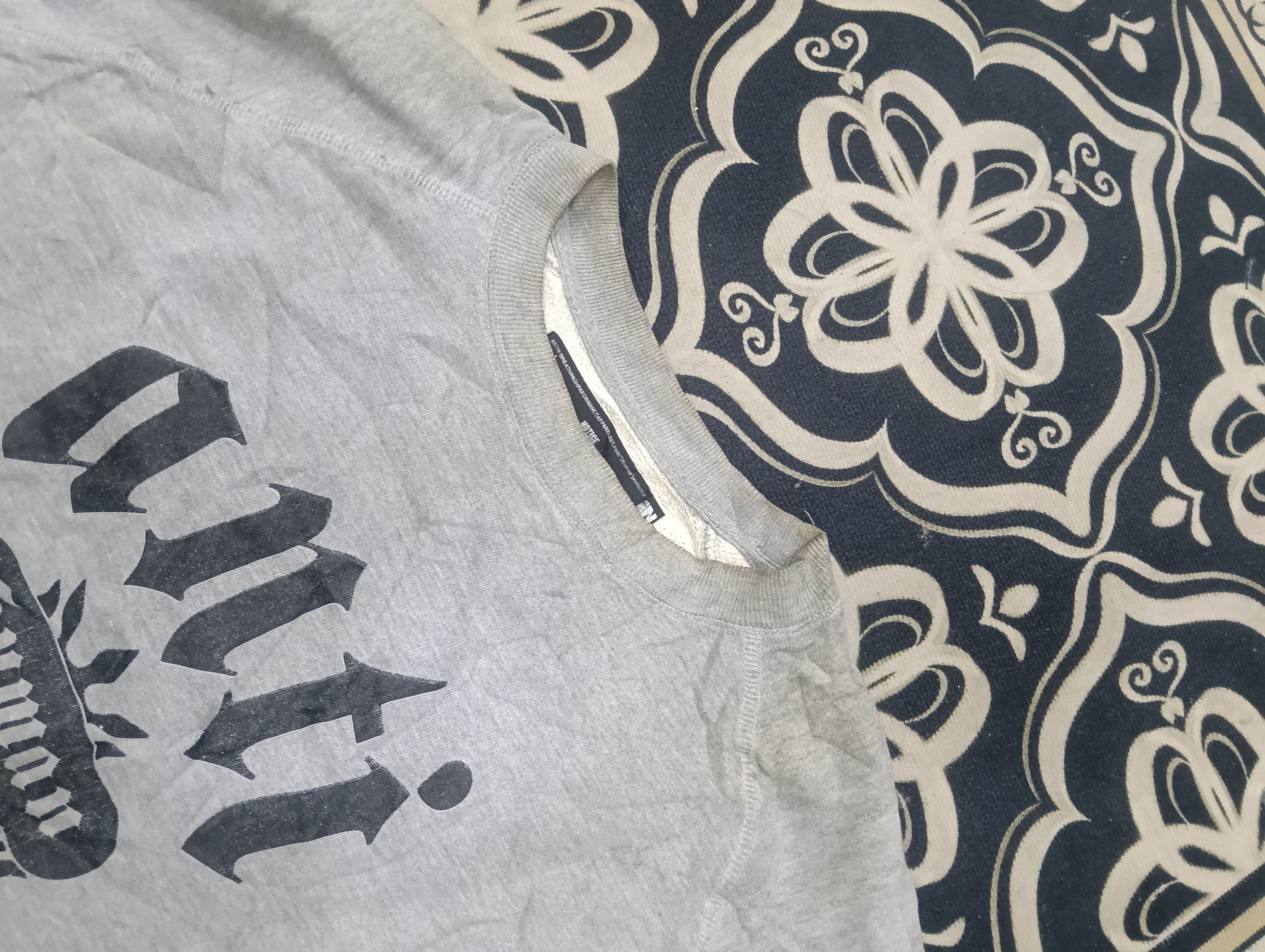 Number (N)ine Number nine X Invinciblearmurda Sweatshirt Size US XXL / EU 58 / 5 - 10 Thumbnail