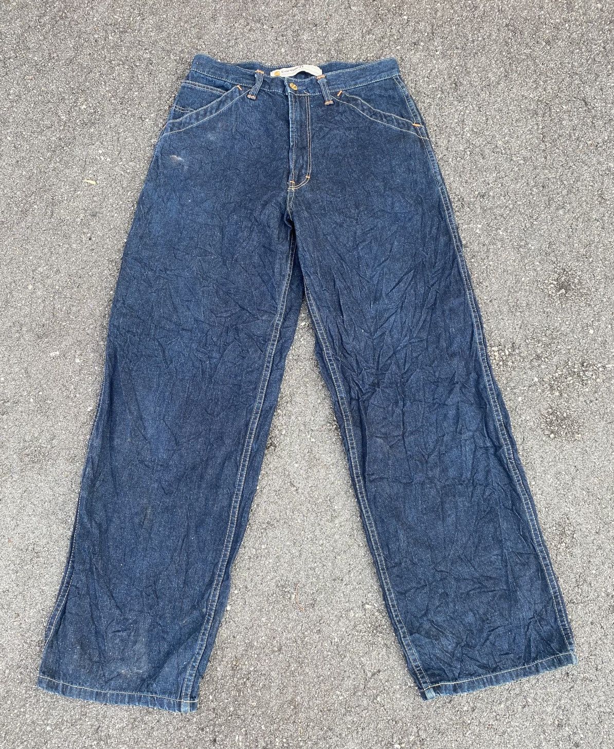 Vintage carhatt 100 years denim pants Size US 30 / EU 46 - 2 Thumbnail