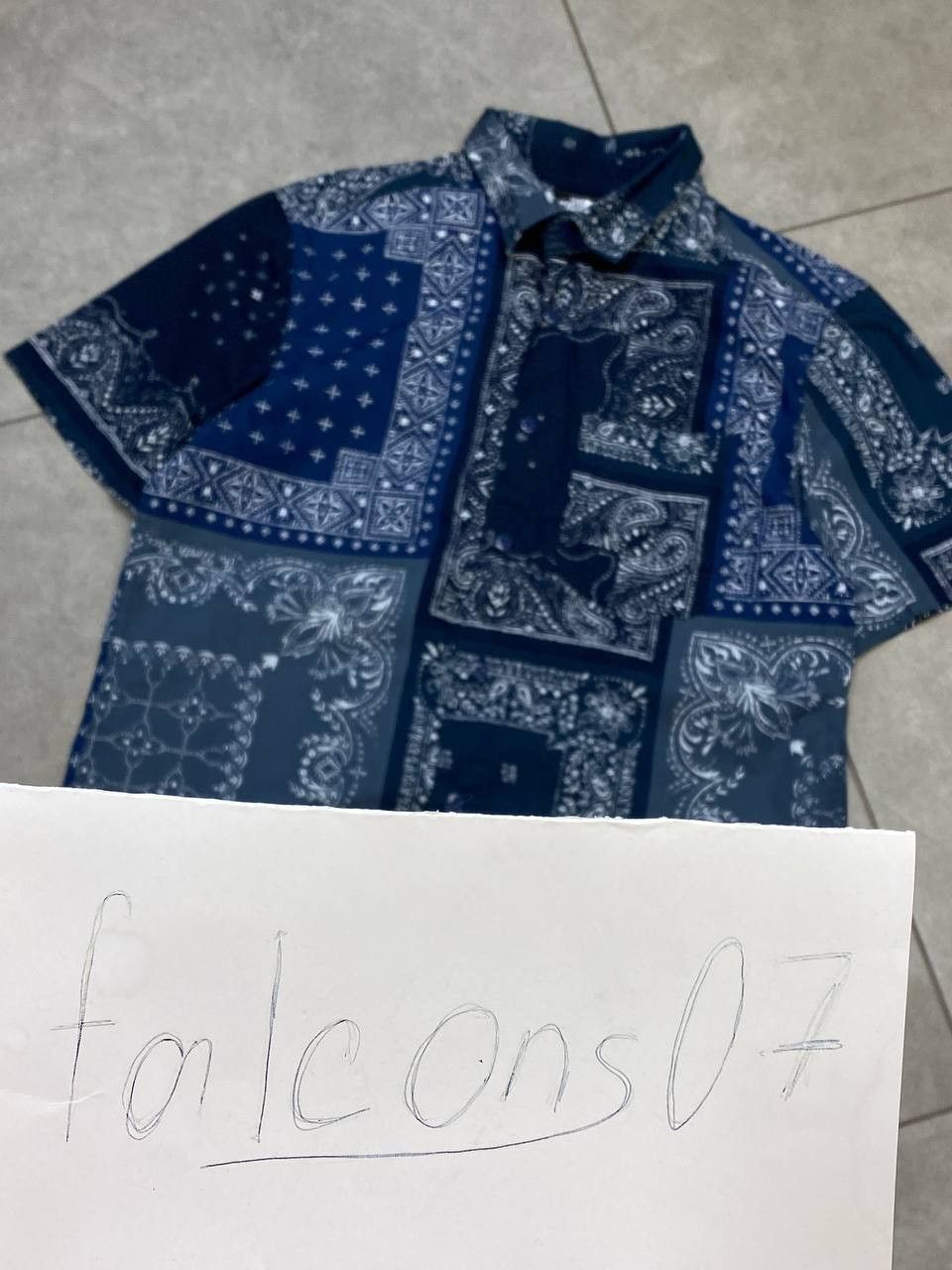 The North Face The North Face Bandana Patchwork SS Buttons Shirt Size US S / EU 44-46 / 1 - 2 Thumbnail