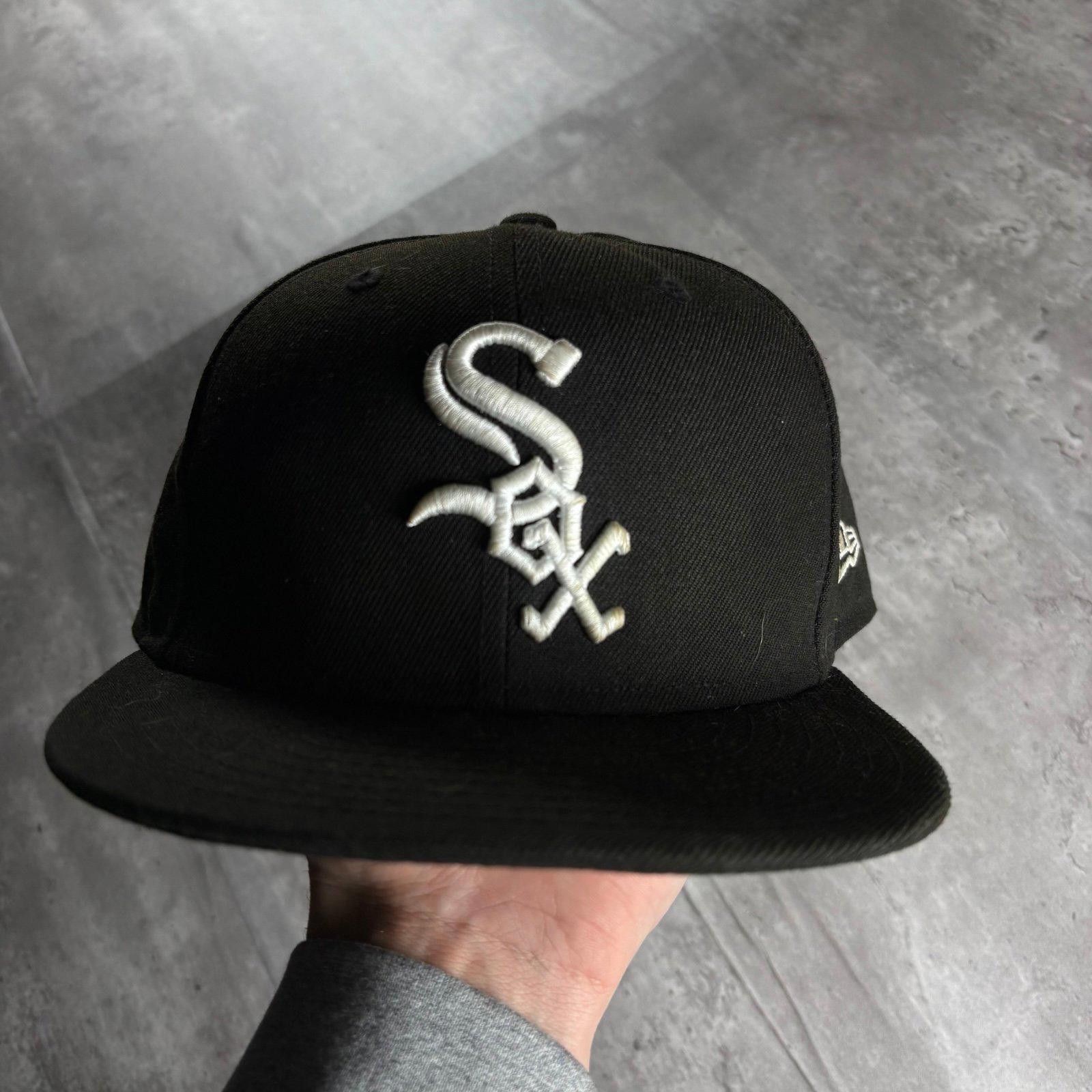 New Era Black Chicago White Sox hat Size ONE SIZE - 1 Thumbnail