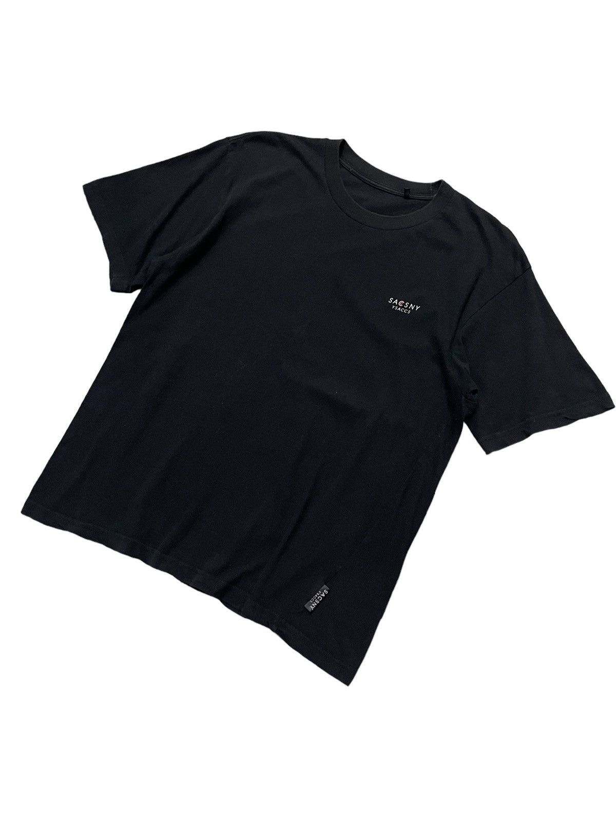 Vintage × Y's × Yohji Yamamoto Vintage Y’s accs Sacsny Yohji Yamamoto Cropped Tshirt Size US M / EU 48-50 / 2 - 2 Thumbnail