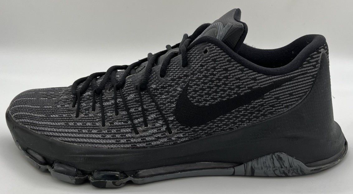 Nike Nike KD 8 Blackout Size 9.5 Basketball Shoes 749375-001 Size US 9.5 / EU 42-43 - 8 Thumbnail