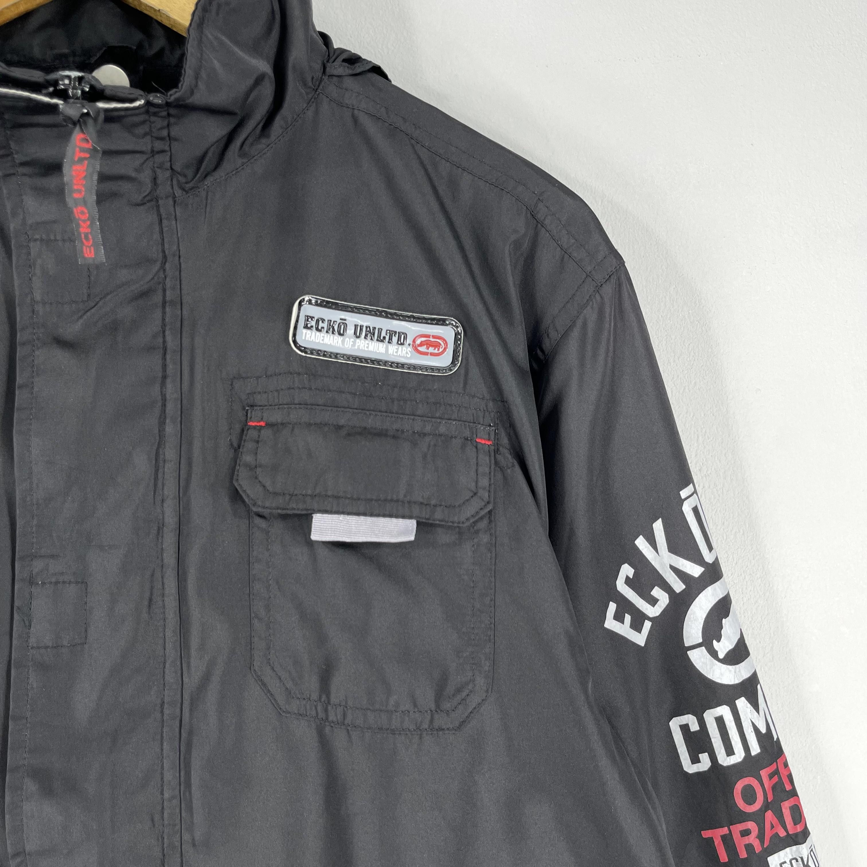 Ecko Unltd. Vintage 90's ECKO FUNCTION Four Pocket Utility Light Jacket Size US M / EU 48-50 / 2 - 3 Thumbnail