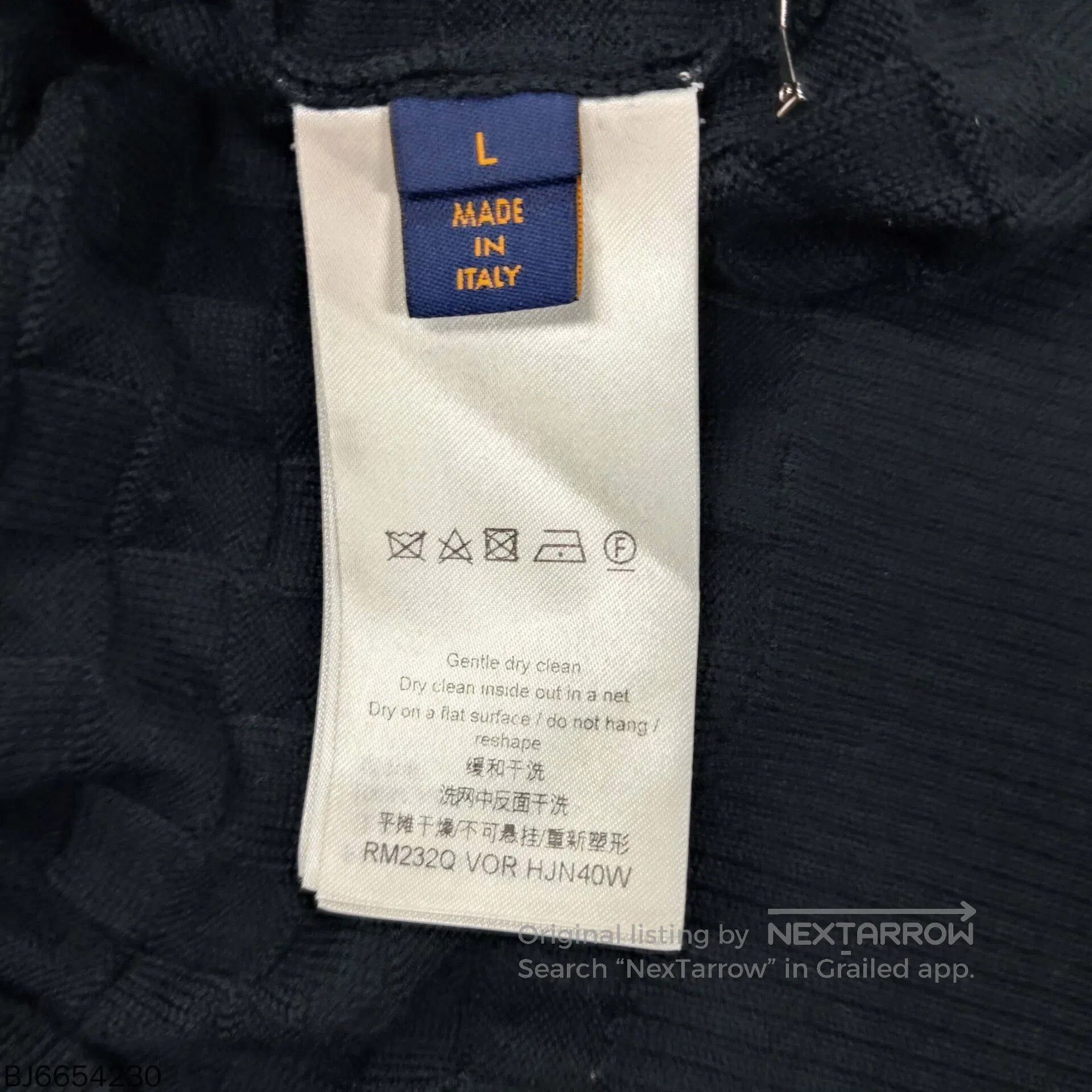 Louis Vuitton louis vuitton long sleeve wool top. Size US L / EU 52-54 / 3 - 9 Thumbnail
