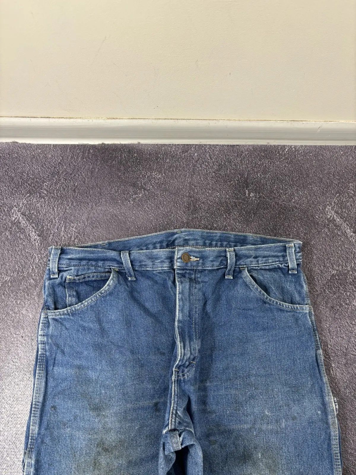 Dickies × Vintage Vintage Dickies Relaxed Fit American Work Hype Denim Jeans Size US 36 / EU 52 - 7 Thumbnail