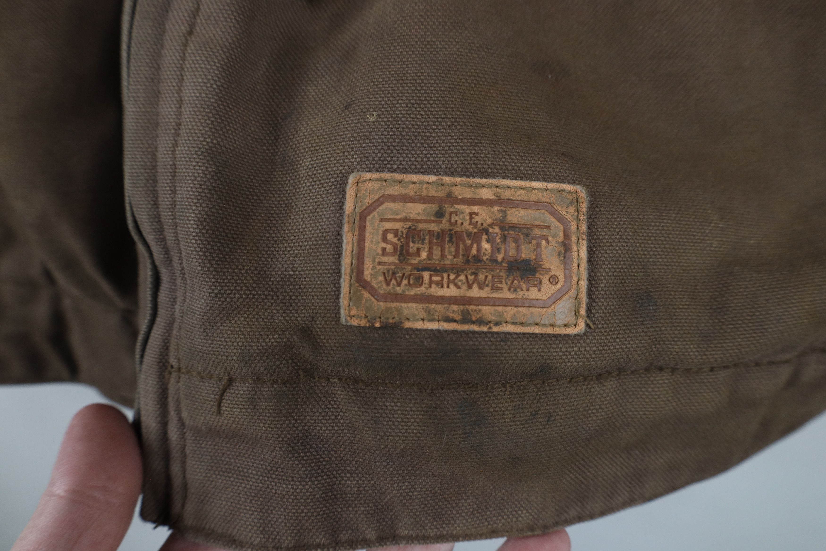 Vintage Vintage Streetwear Pile Fleece Lined Hooded Canvas Jacket Size US XL / EU 56 / 4 - 4 Thumbnail