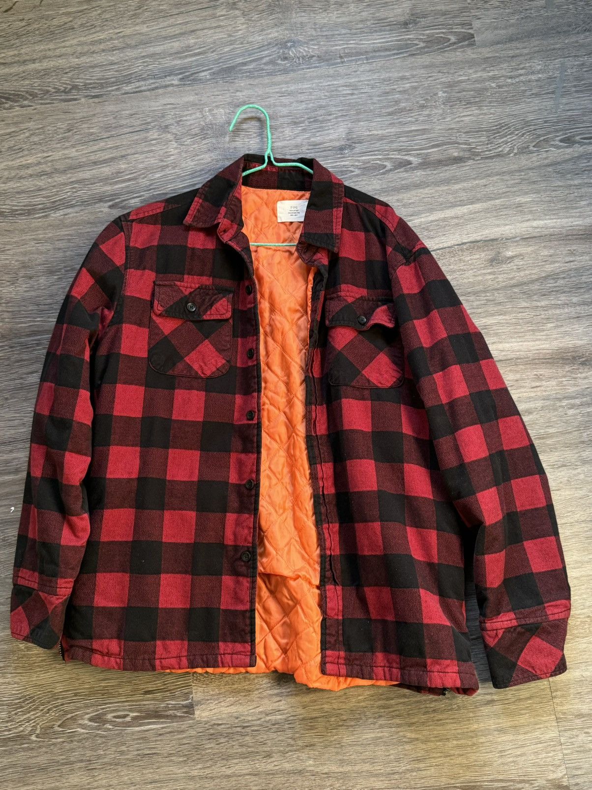 Fear of God Fear of god FOG flannel shirt Size US M / EU 48-50 / 2 - 1 Thumbnail