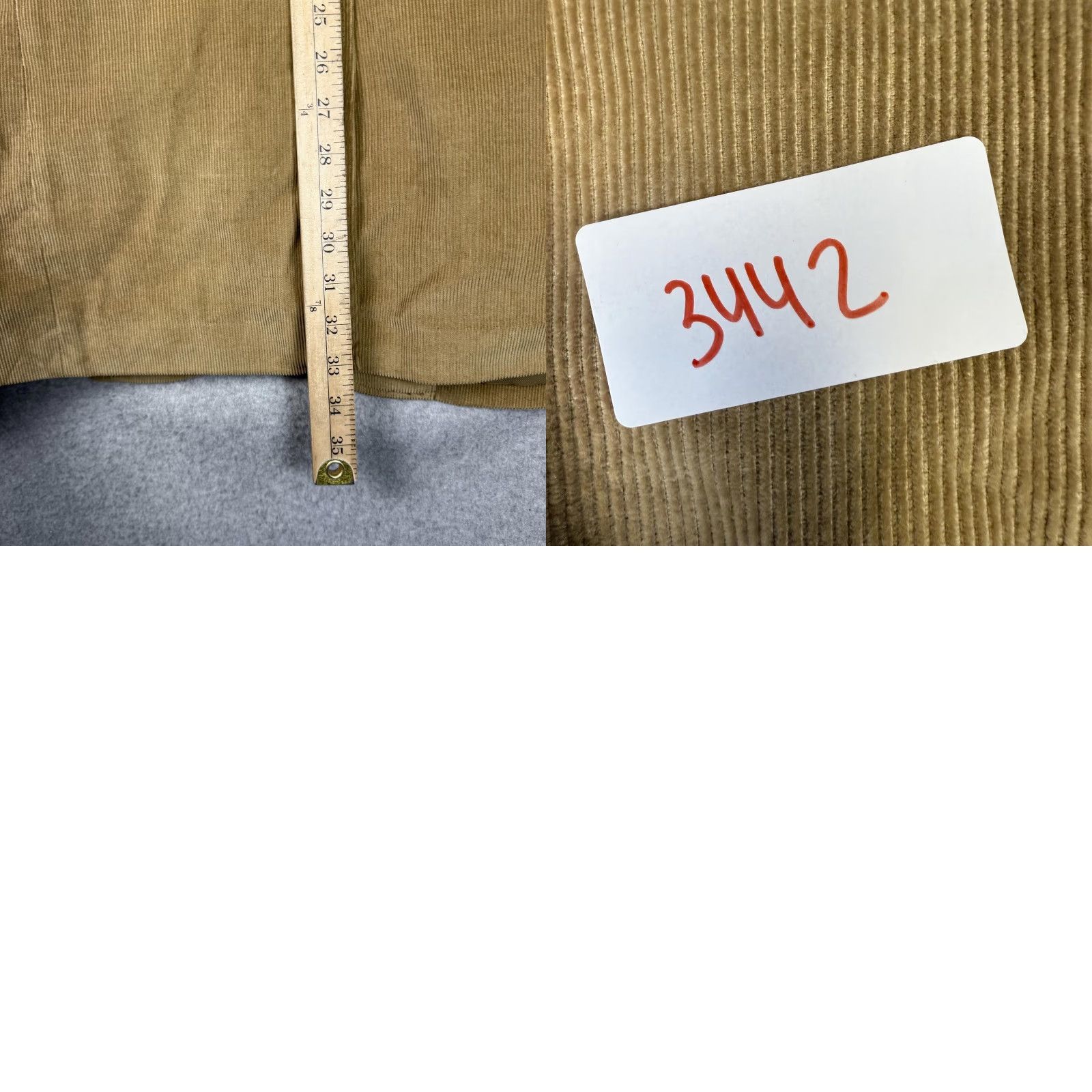 Eddie Bauer VINTAGE Eddie Bauer Blazer Men's XL Brown Corduroy Style Jacket Coat Cotton Tan Blazer Men XL Mens Blazer Corduroy Brown Size 46R - 8 Thumbnail