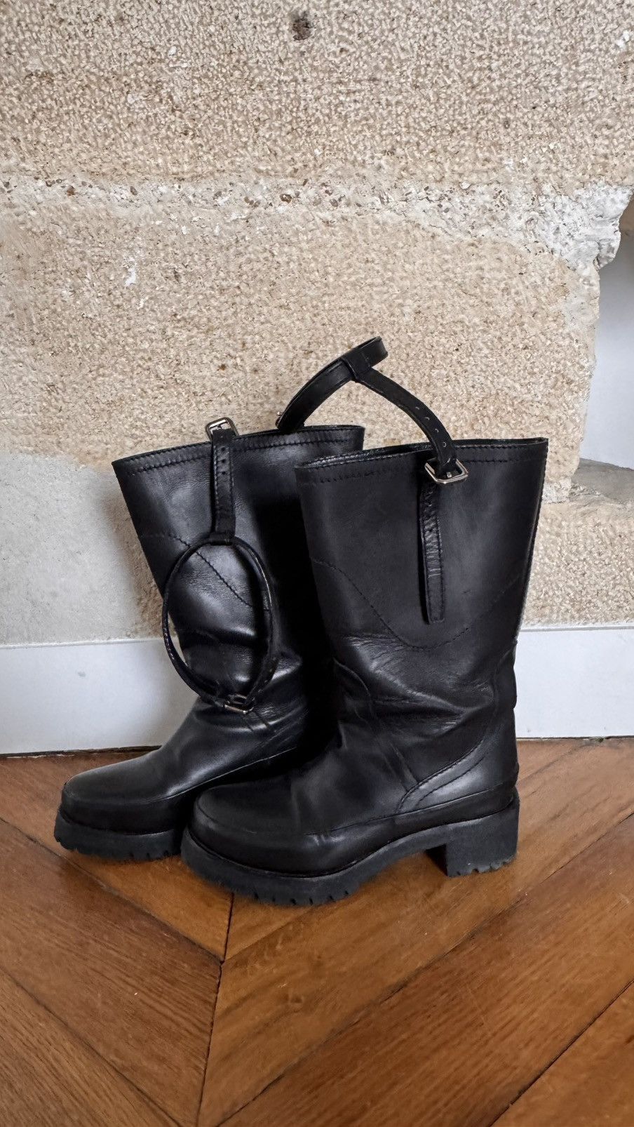 Prada Prada F/W2009 Leather Boots Size US 7 / IT 37 - 3 Thumbnail