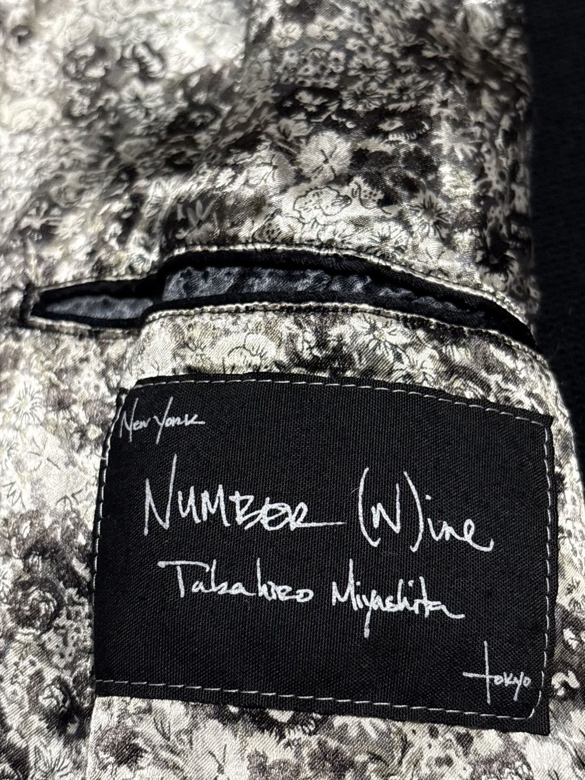 Number (N)ine AW03 Number Nine Touch Me Im Sick Pigskin Leather Jacket Size US S / EU 44-46 / 1 - 7 Thumbnail